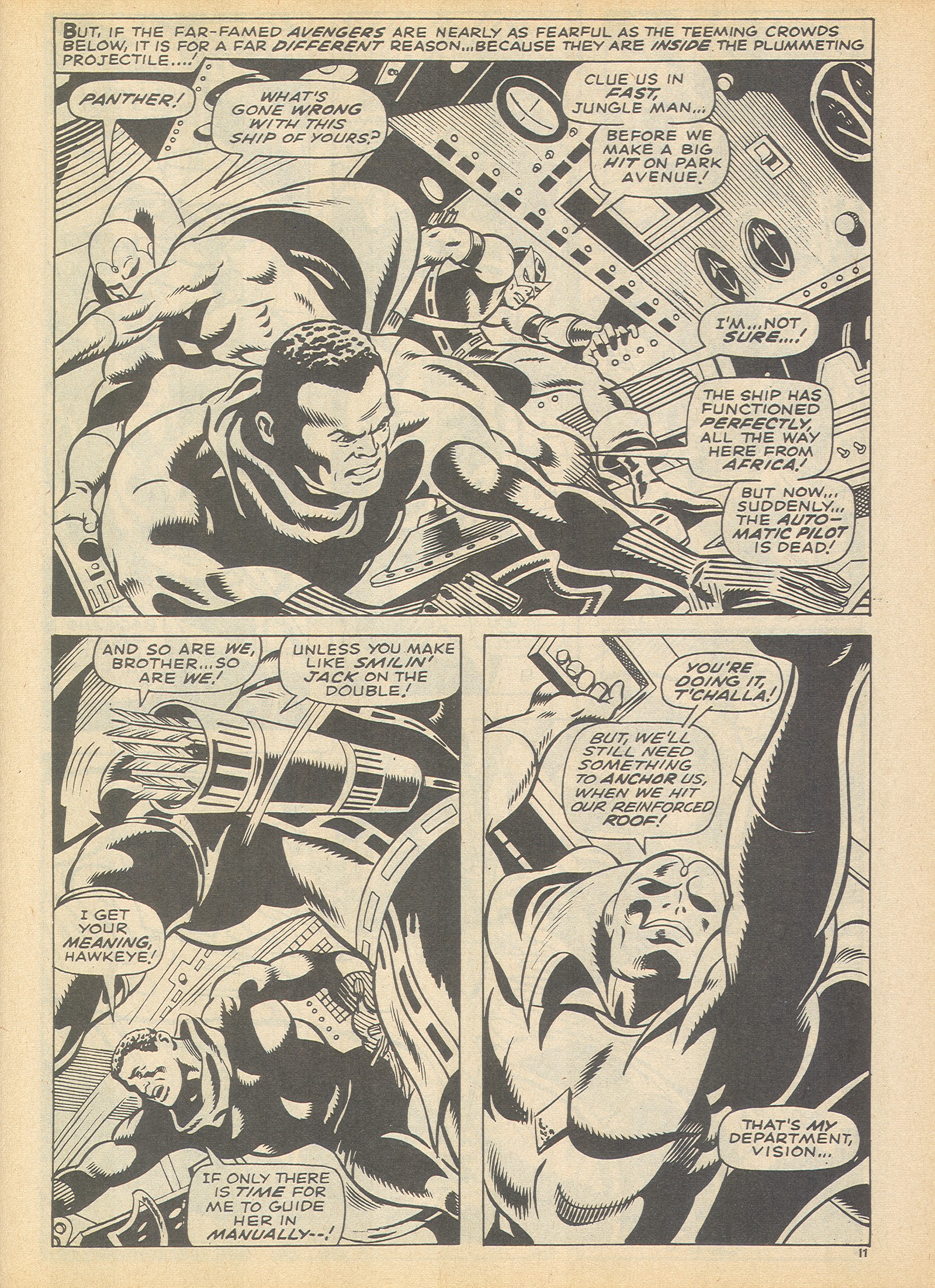 Read online The Avengers (1973) comic -  Issue #92 - 11