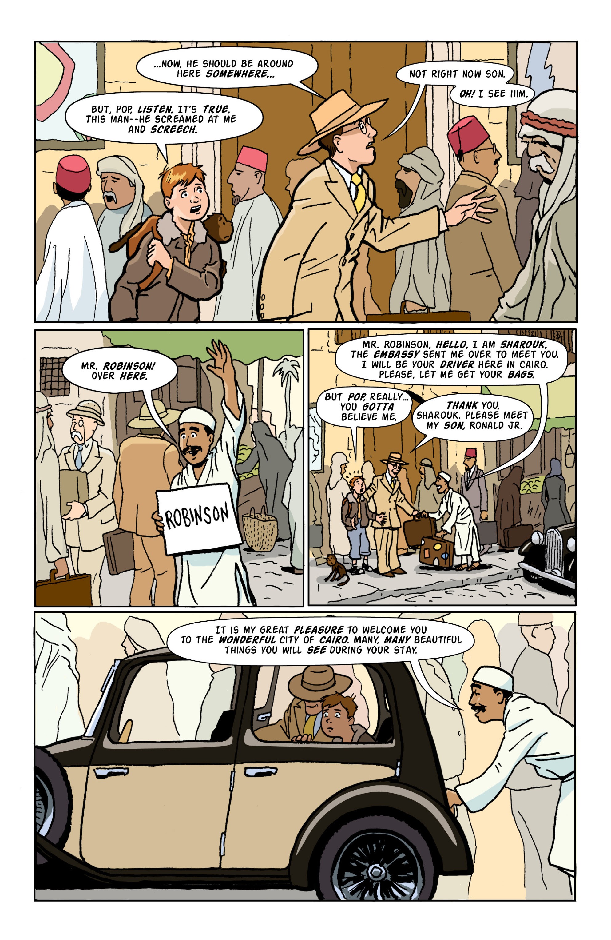 Read online Rocket Robinson and the Pharaoh's Fortune comic -  Issue # TPB (Part 1) - 19