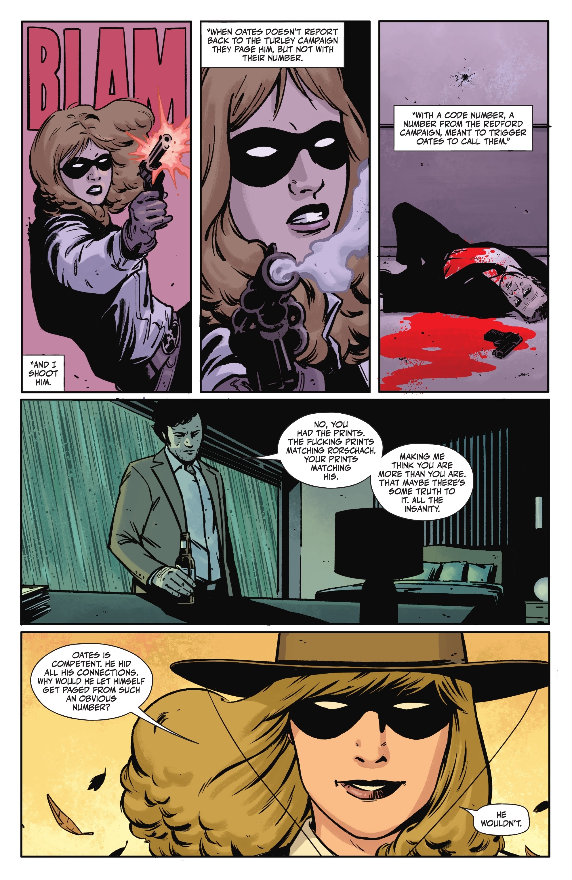 Read online Rorschach comic -  Issue #11 - 10