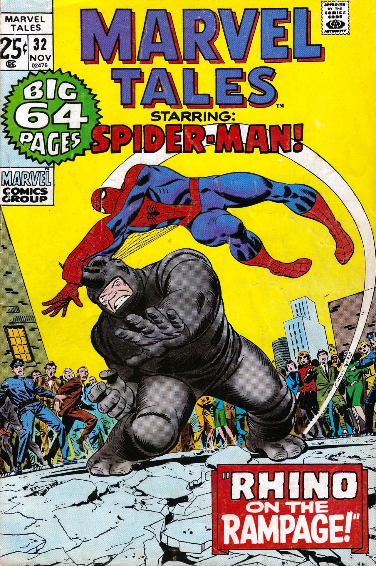 Read online Marvel Tales (1964) comic -  Issue #32 - 1