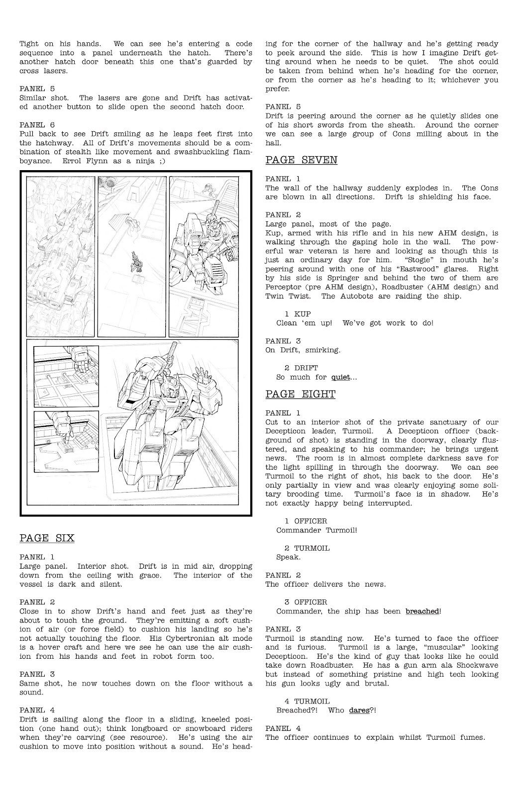 The Transformers Spotlight: Drift Director's Cut issue Full - Page 45