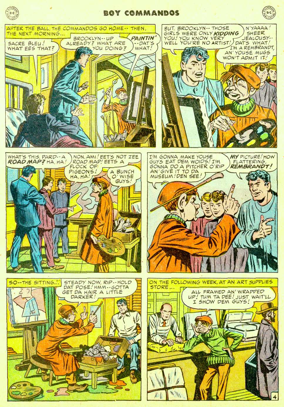 Read online Boy Commandos comic -  Issue #34 - 42