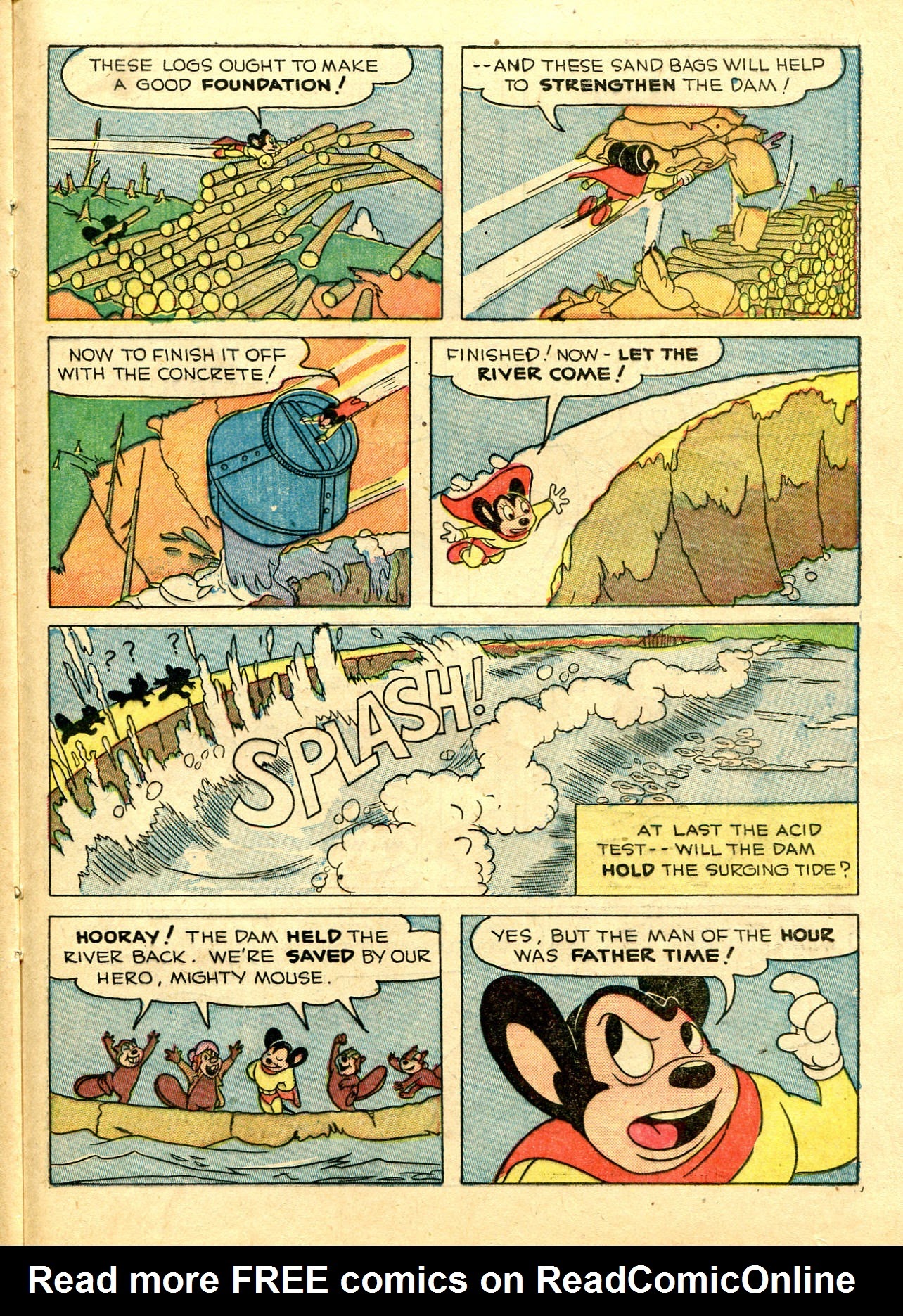Read online Paul Terry's Mighty Mouse Comics comic -  Issue #32 - 21