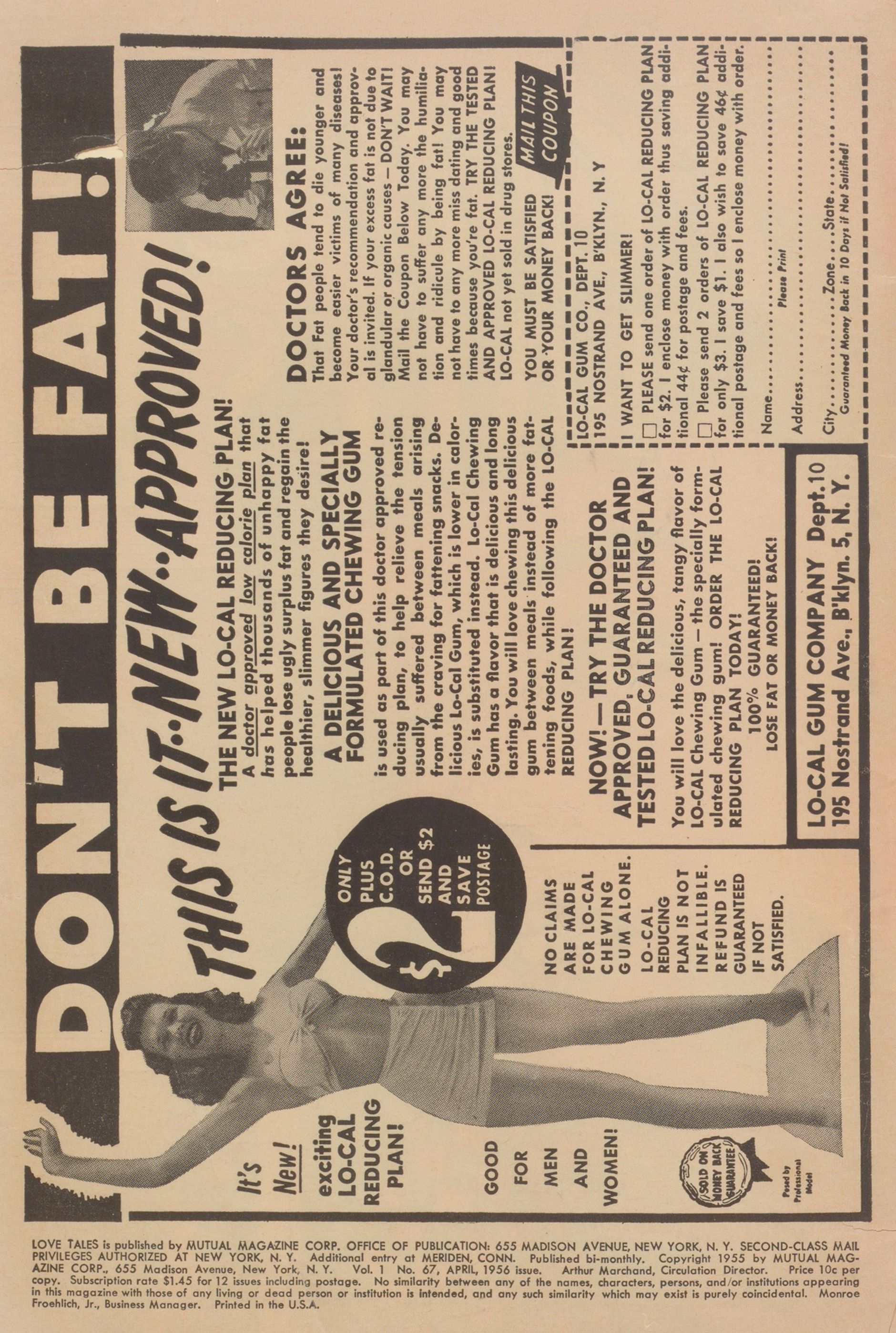 Read online Love Tales comic -  Issue #67 - 2