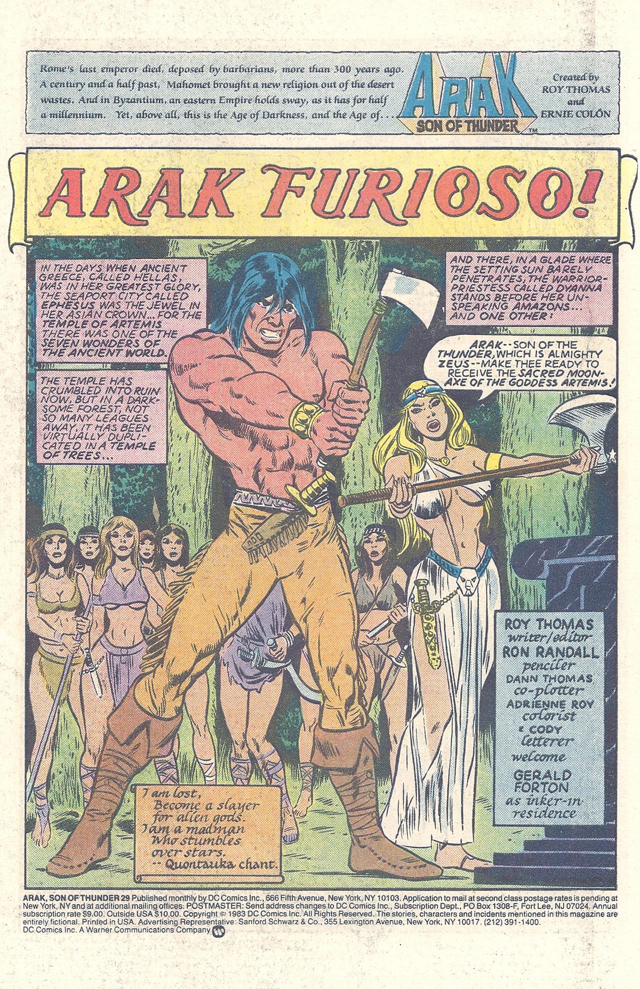 Read online Arak Son of Thunder comic -  Issue #29 - 3