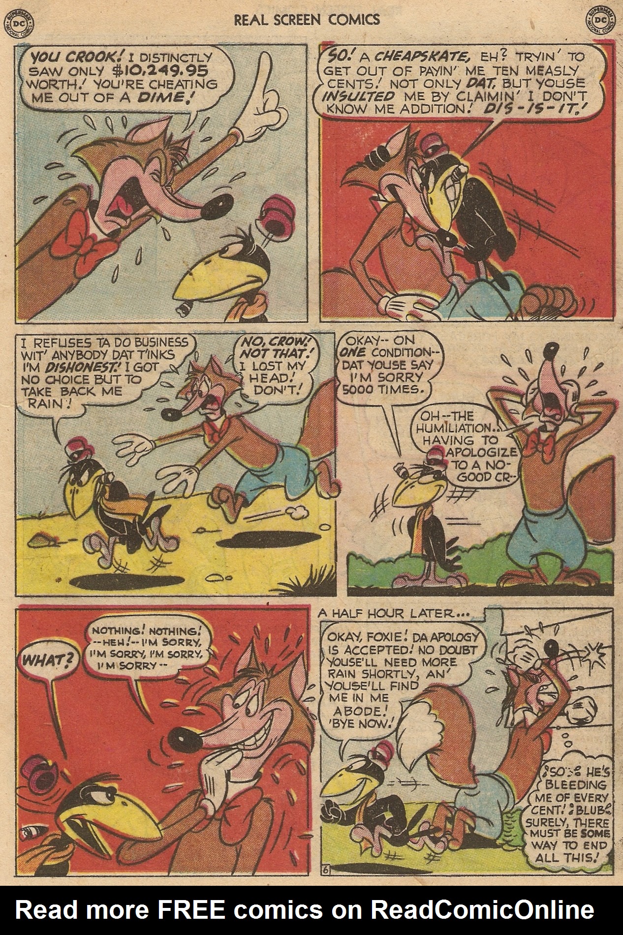 Read online Real Screen Comics comic -  Issue #36 - 25