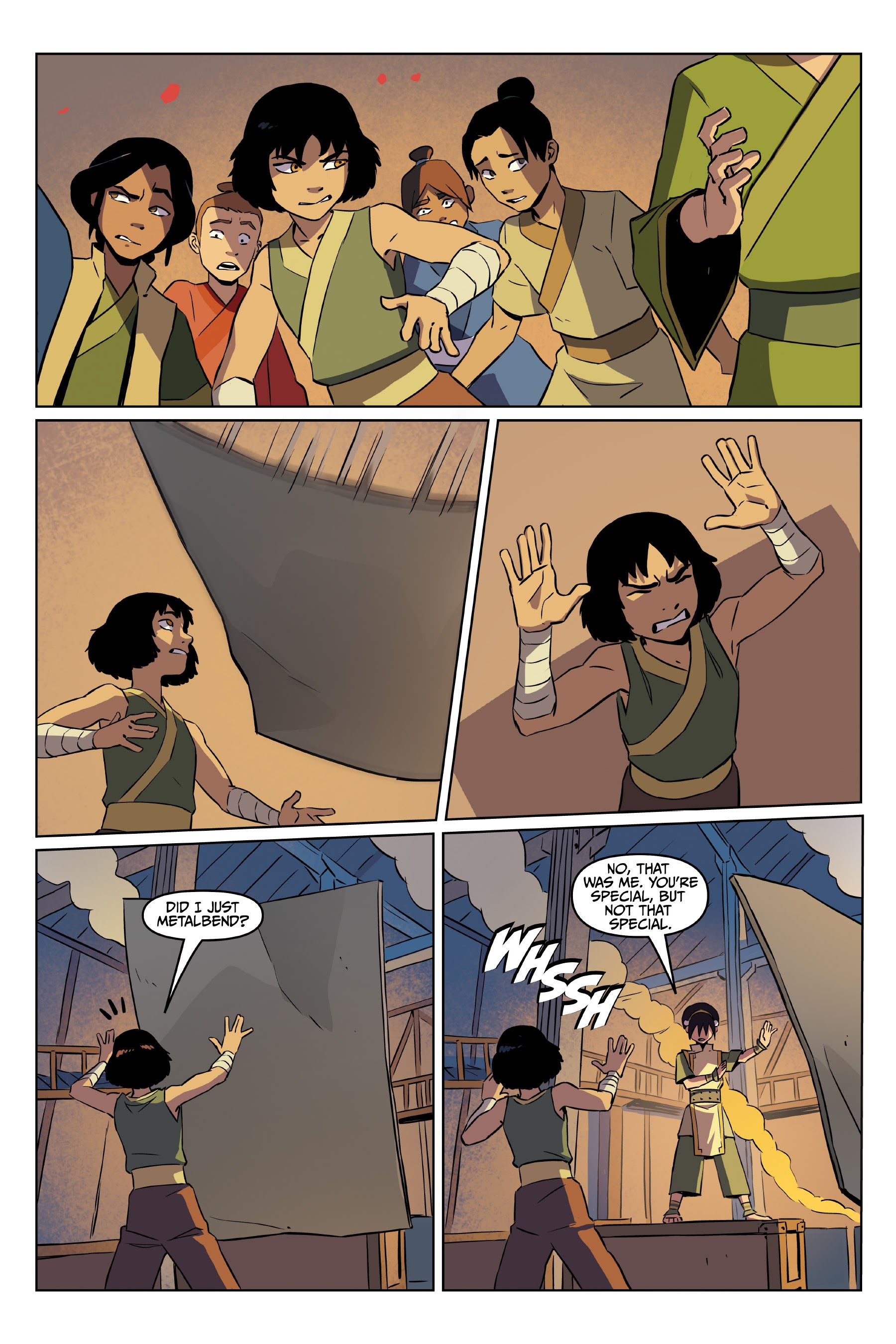 Read online Nickelodeon Avatar: The Last Airbender - Toph Beifong's Metalbending Academy comic -  Issue # TPB - 65