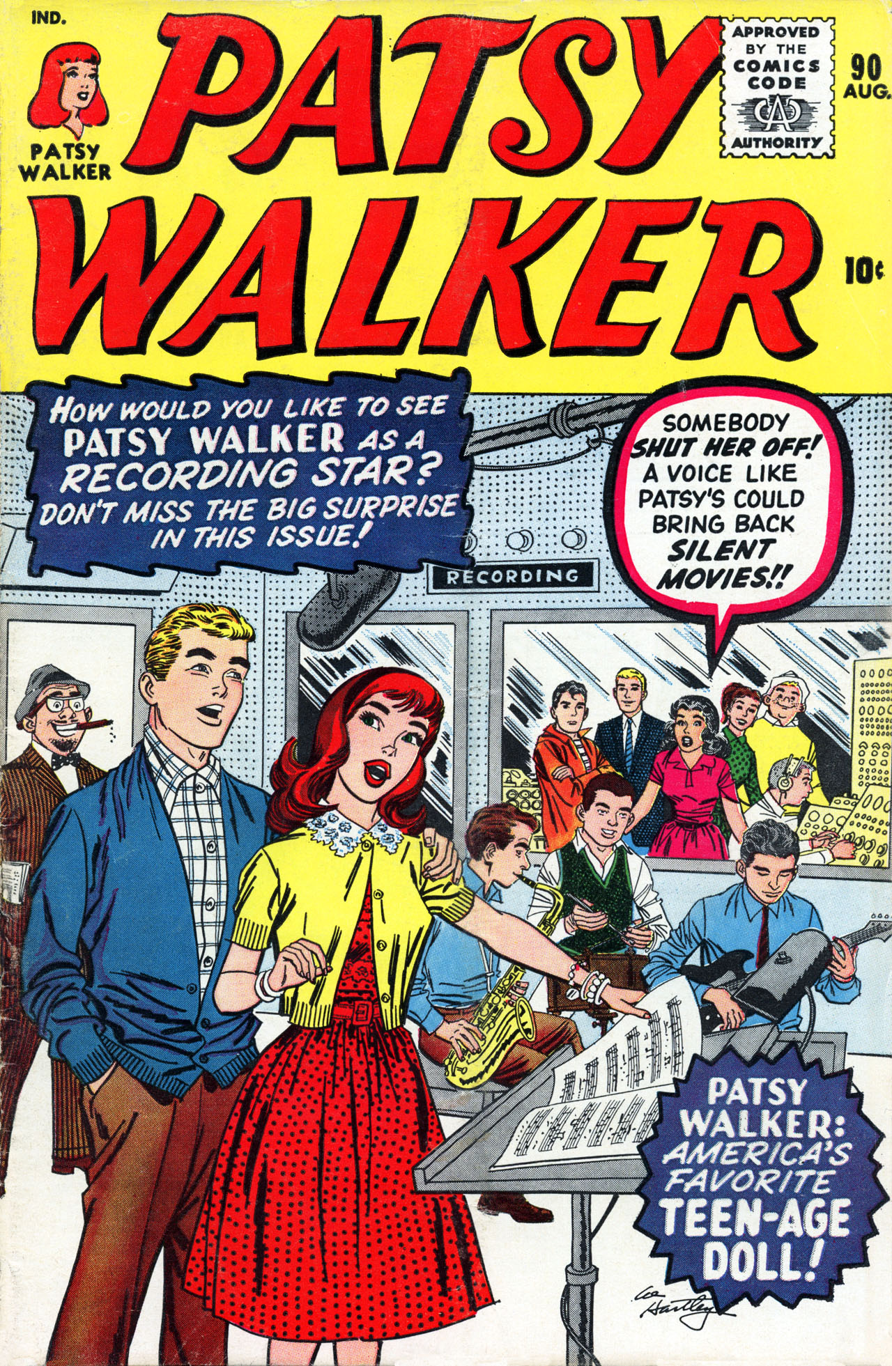 Read online Patsy Walker comic -  Issue #90 - 1