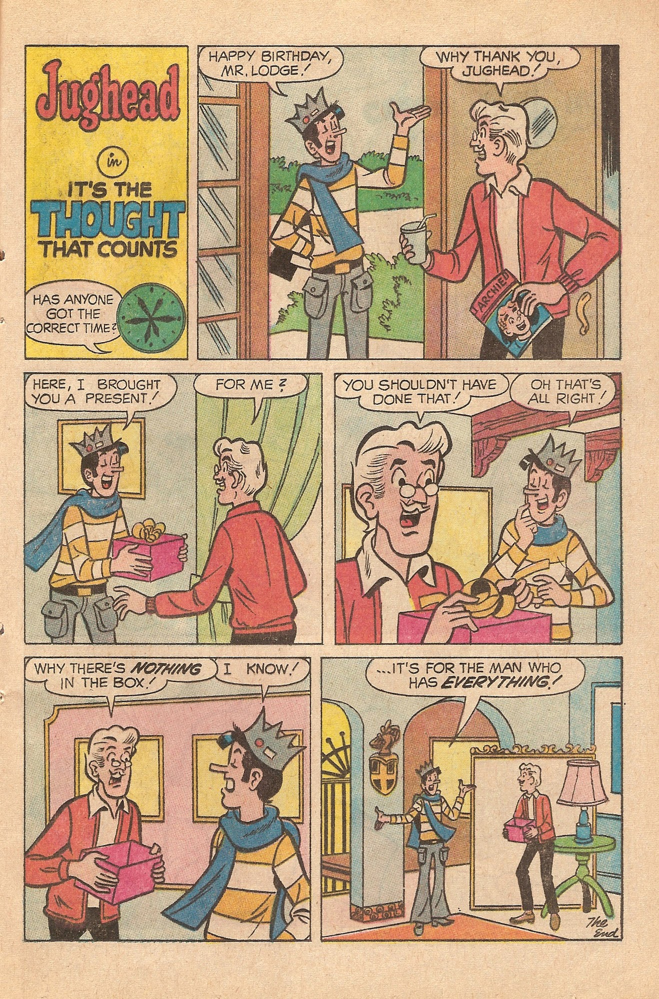 Read online Jughead's Jokes comic -  Issue #17 - 47