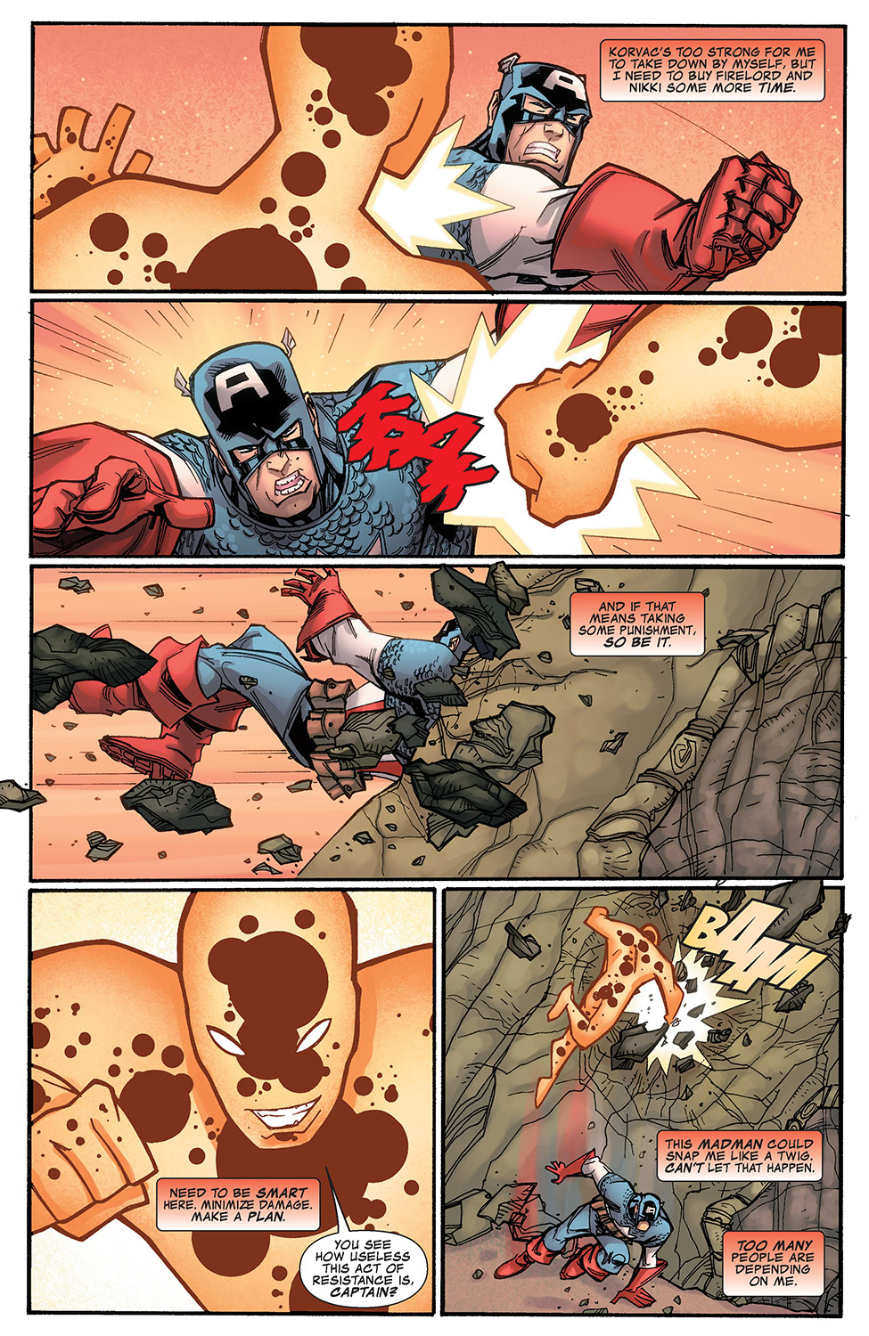 Read online Captain America & the Korvac Saga comic -  Issue #4 - 6