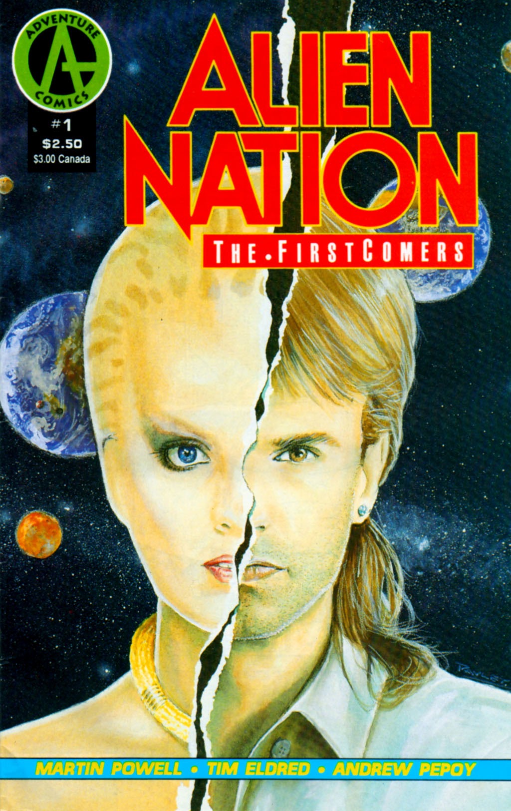 Read online Alien Nation: The First Comers comic -  Issue #1 - 2