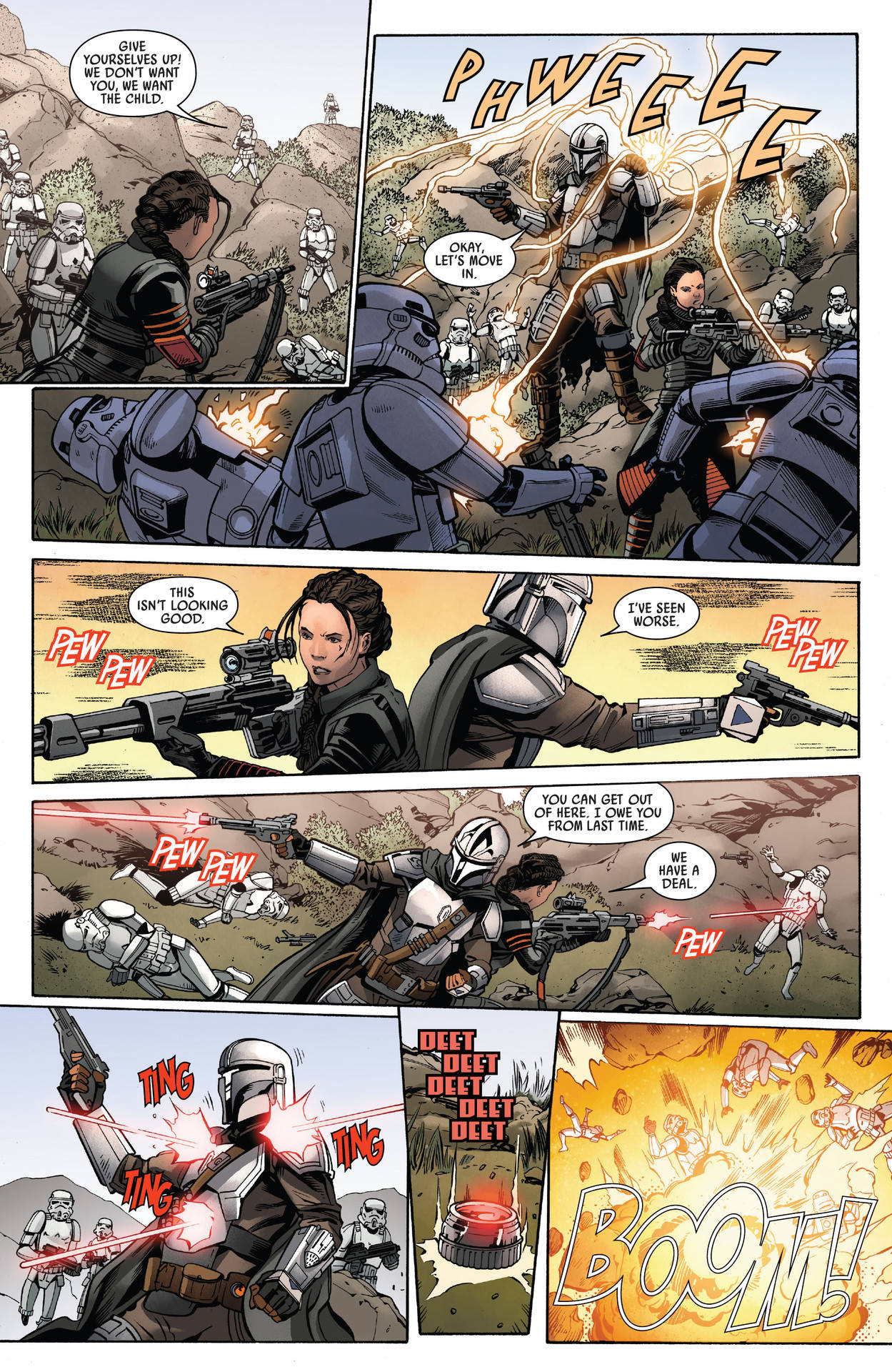 Read online Star Wars: The Mandalorian Season 2 comic -  Issue #6 - 24