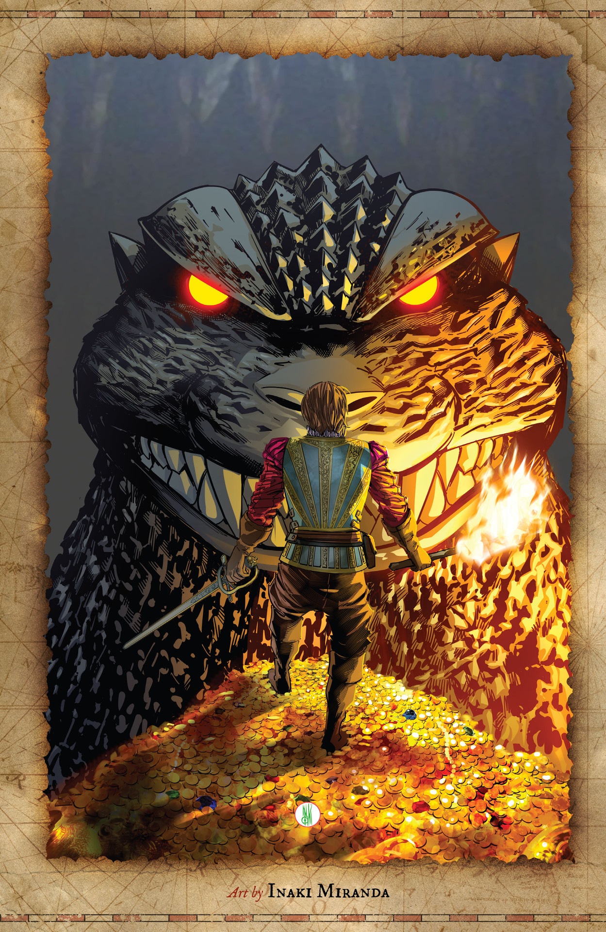 Read online Godzilla: Here There Be Dragons comic -  Issue #5 - 23