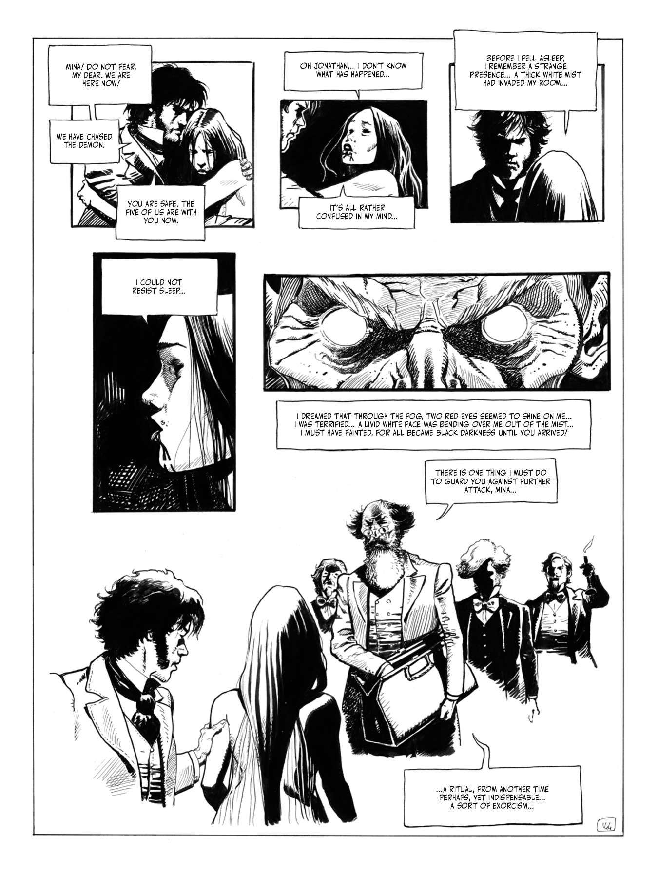 Read online Bram Stoker's Dracula by Georges Bess comic -  Issue # TPB (Part 2) - 45