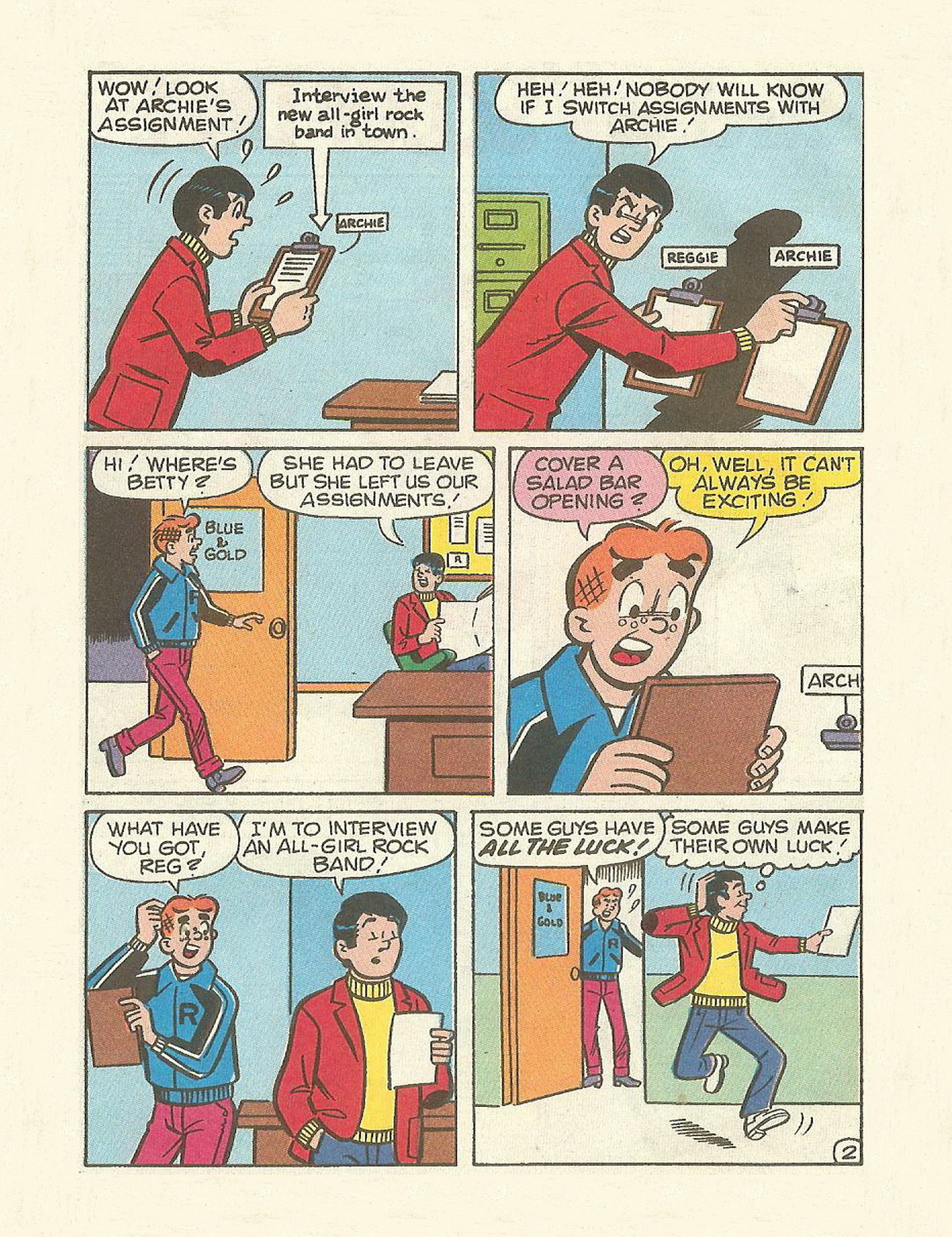 Read online Archie's Double Digest Magazine comic -  Issue #65 - 39
