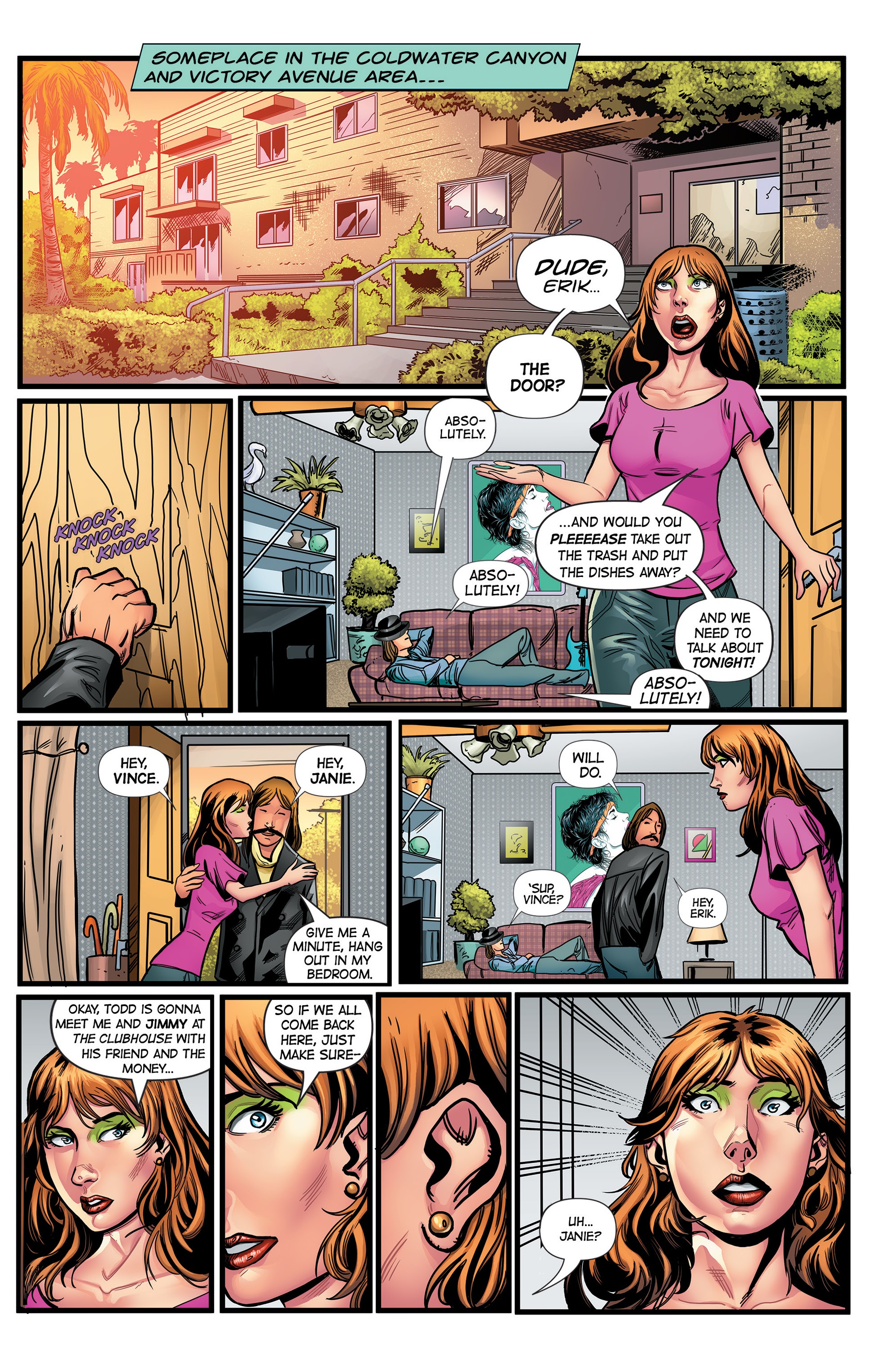 Read online Hot Valley Days and Cocaine Nights comic -  Issue #1 - 4