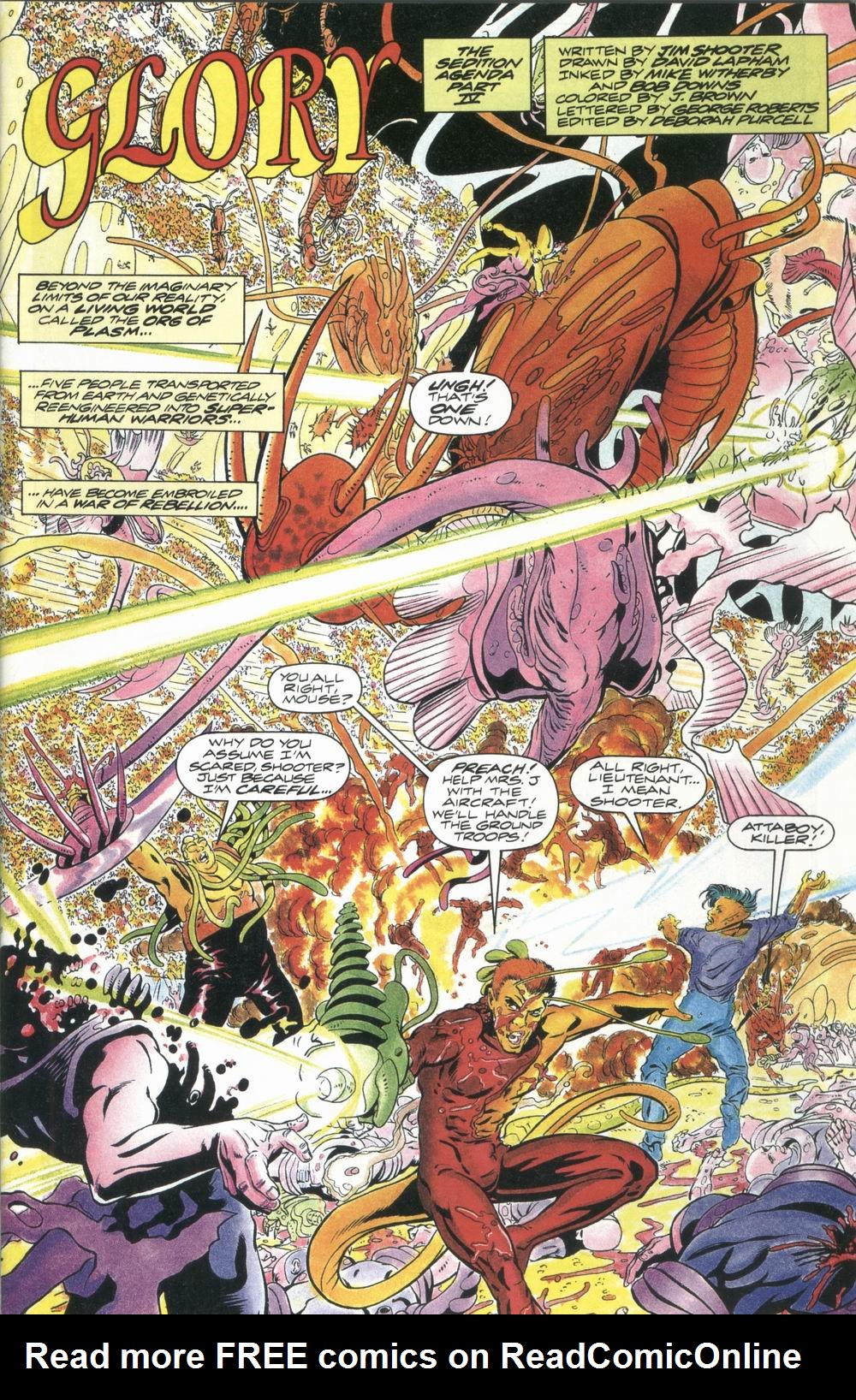 Read online Warriors of Plasm comic -  Issue #4 - 2