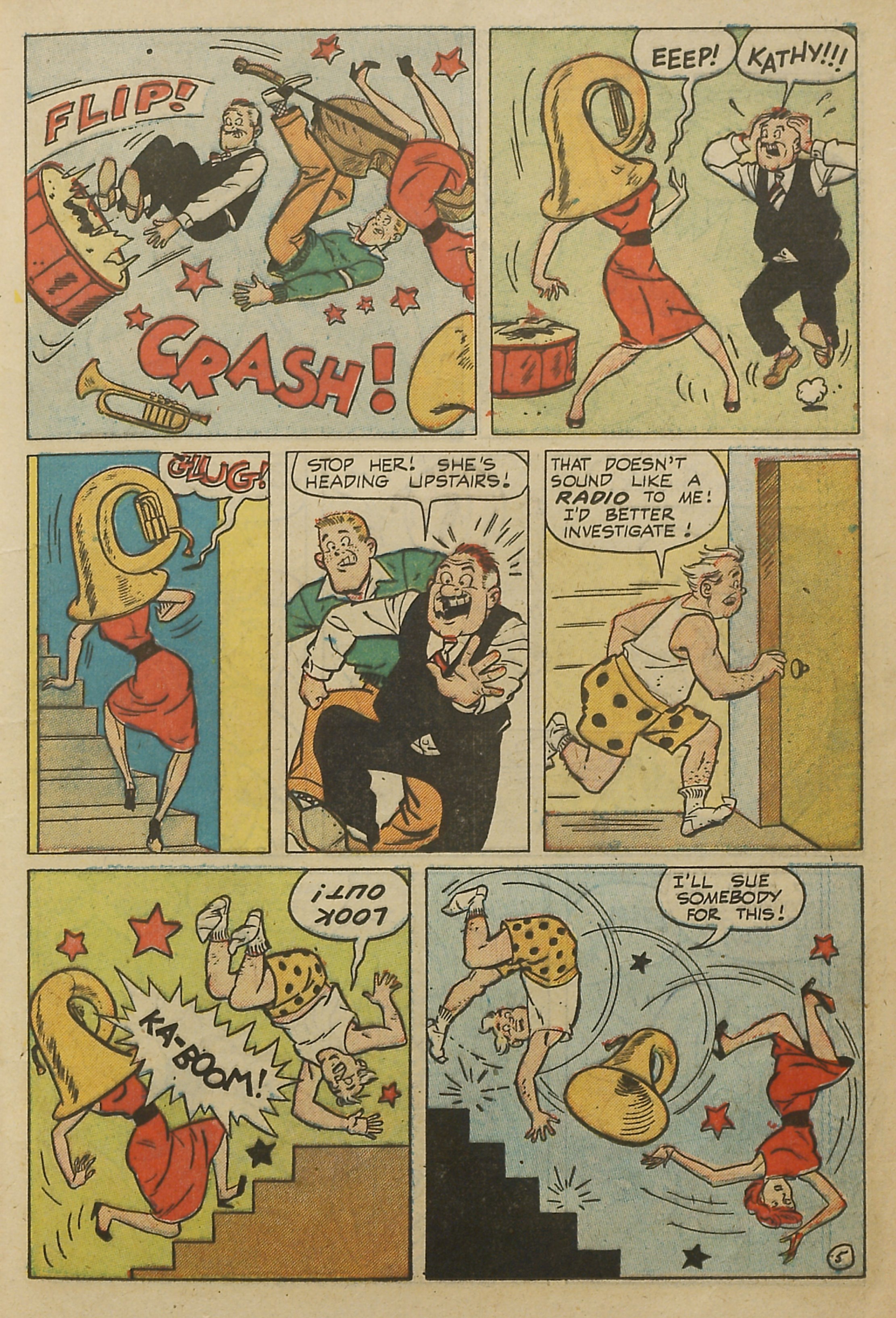 Read online Kathy (1949) comic -  Issue #15 - 17
