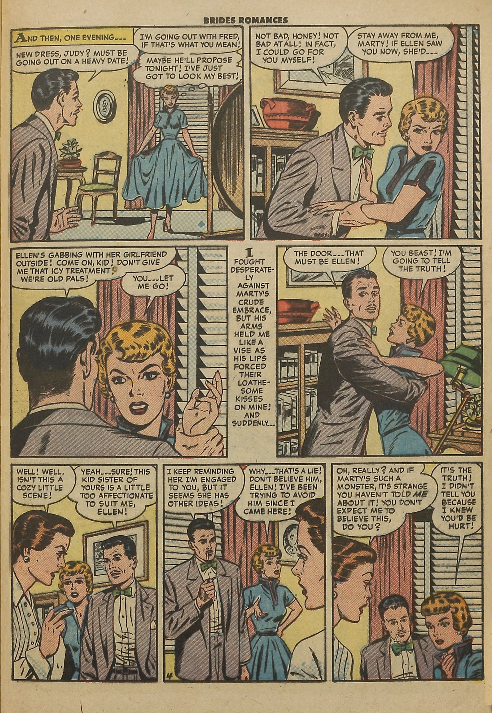 Read online Brides Romances comic -  Issue #7 - 21