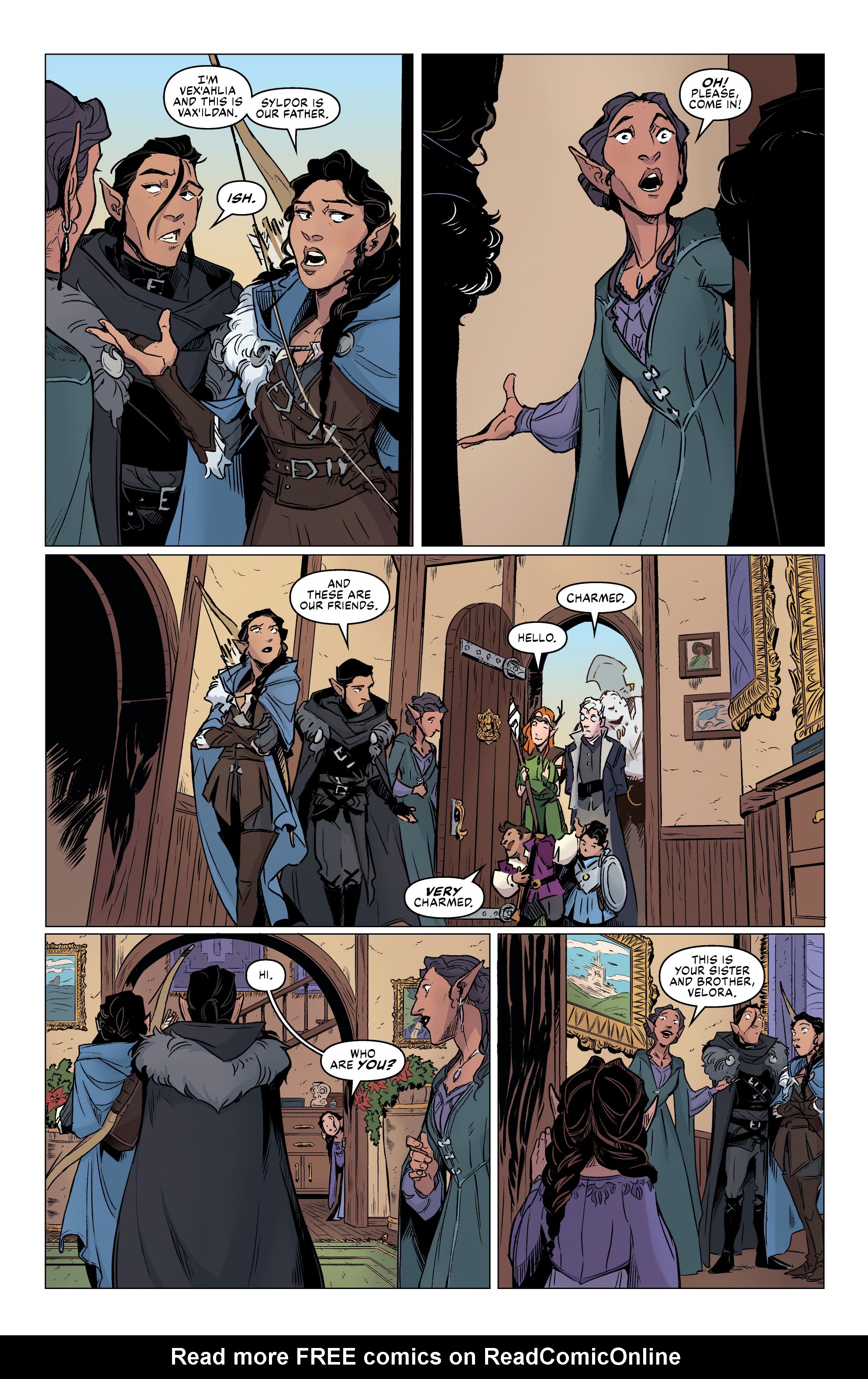 Read online Critical Role: Vox Machina Origins III comic -  Issue #6 - 10
