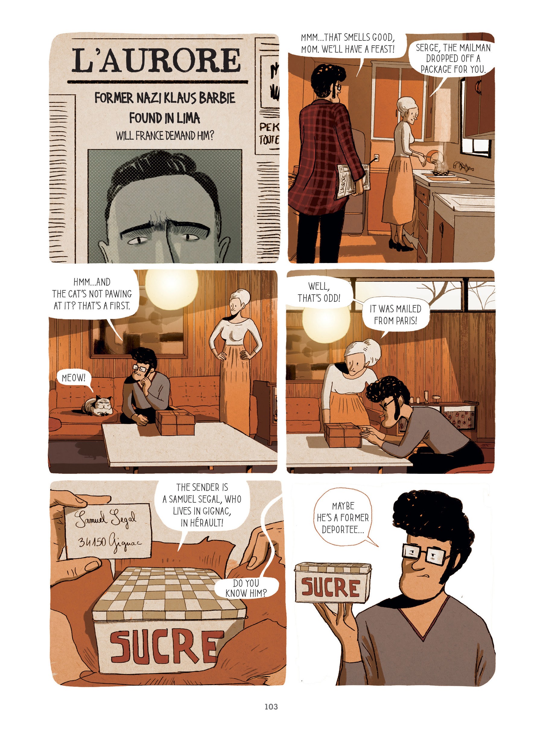 Read online For Justice: The Serge & Beate Klarsfeld Story comic -  Issue # TPB (Part 2) - 3