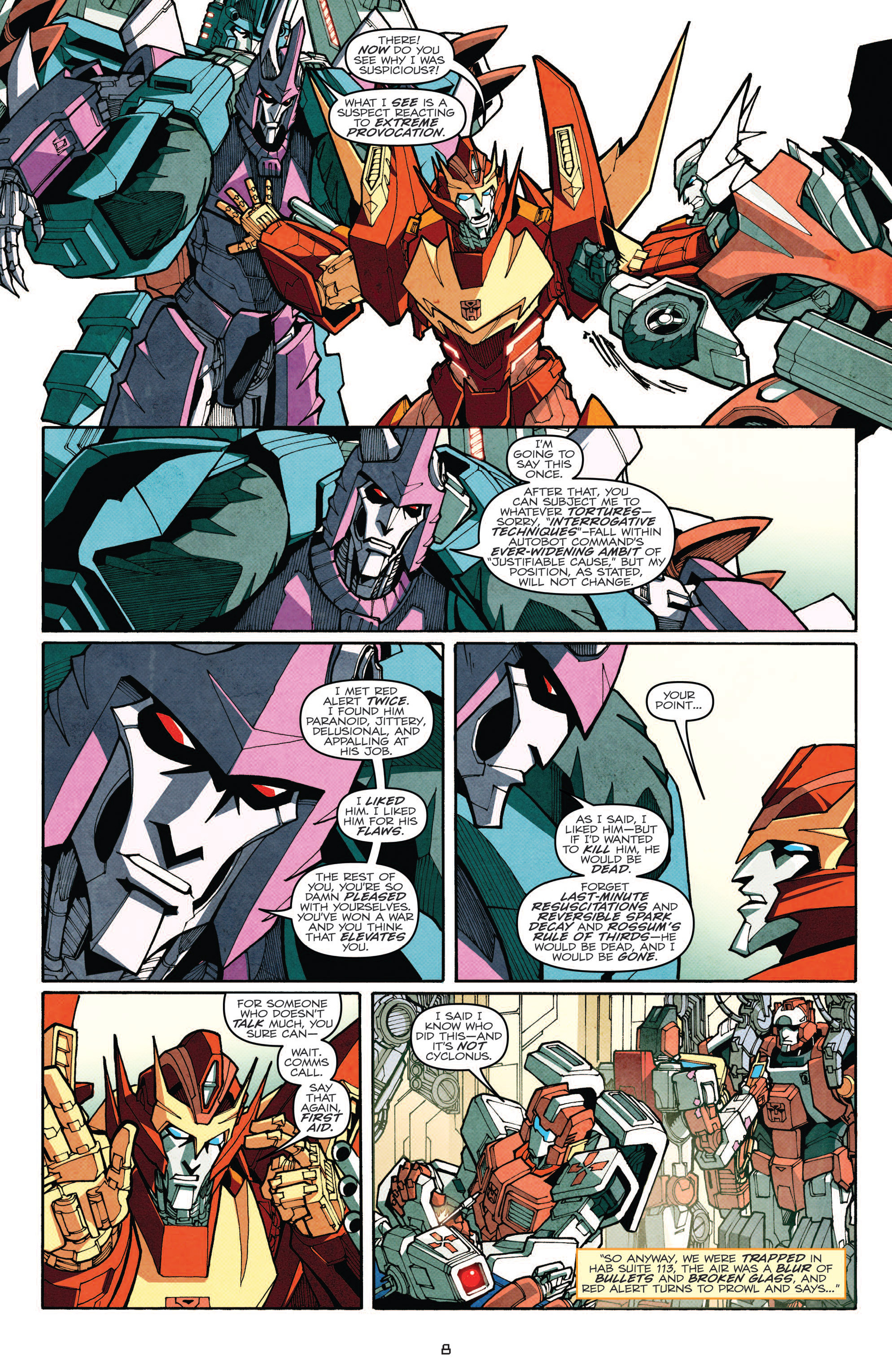 Read online The Transformers: More Than Meets The Eye comic -  Issue #10 - 10