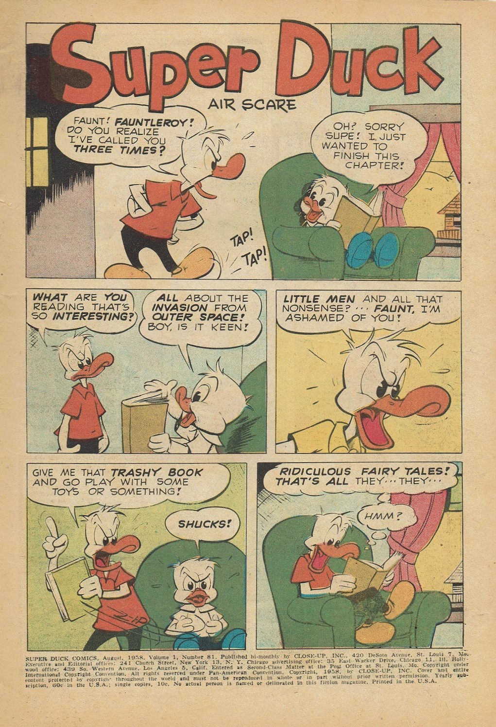 Read online Super Duck Comics comic -  Issue #81 - 3