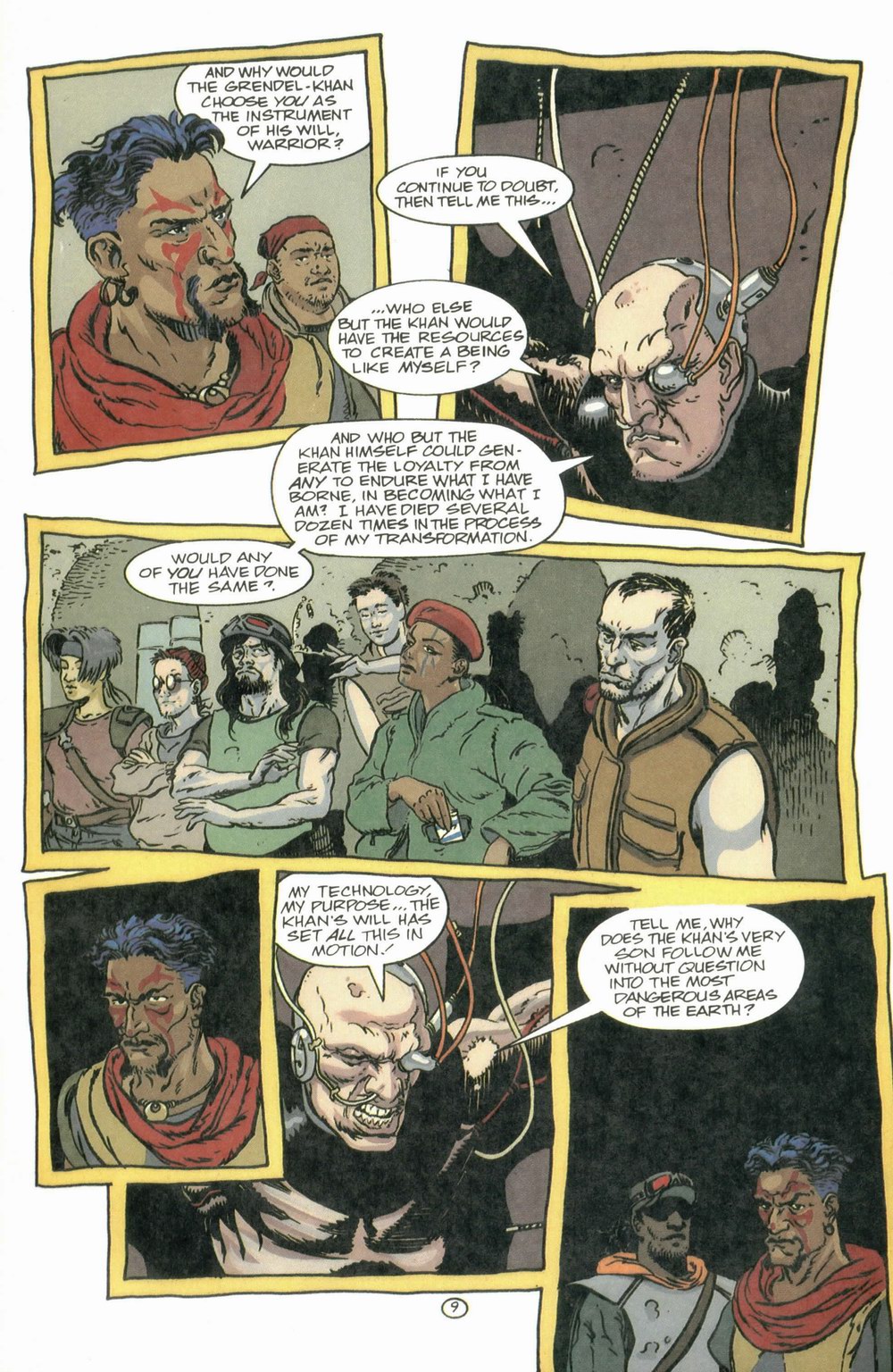 Read online Grendel: War Child comic -  Issue #7 - 11