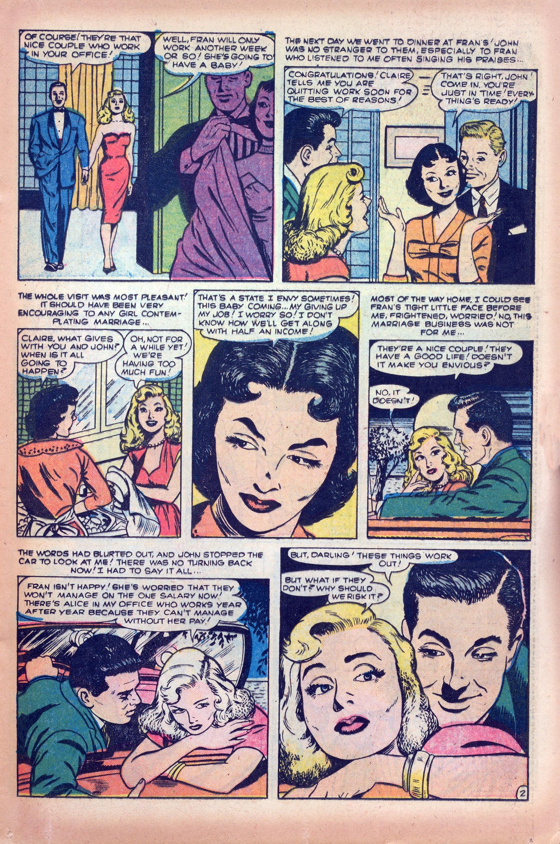 Read online Love Romances comic -  Issue #67 - 17