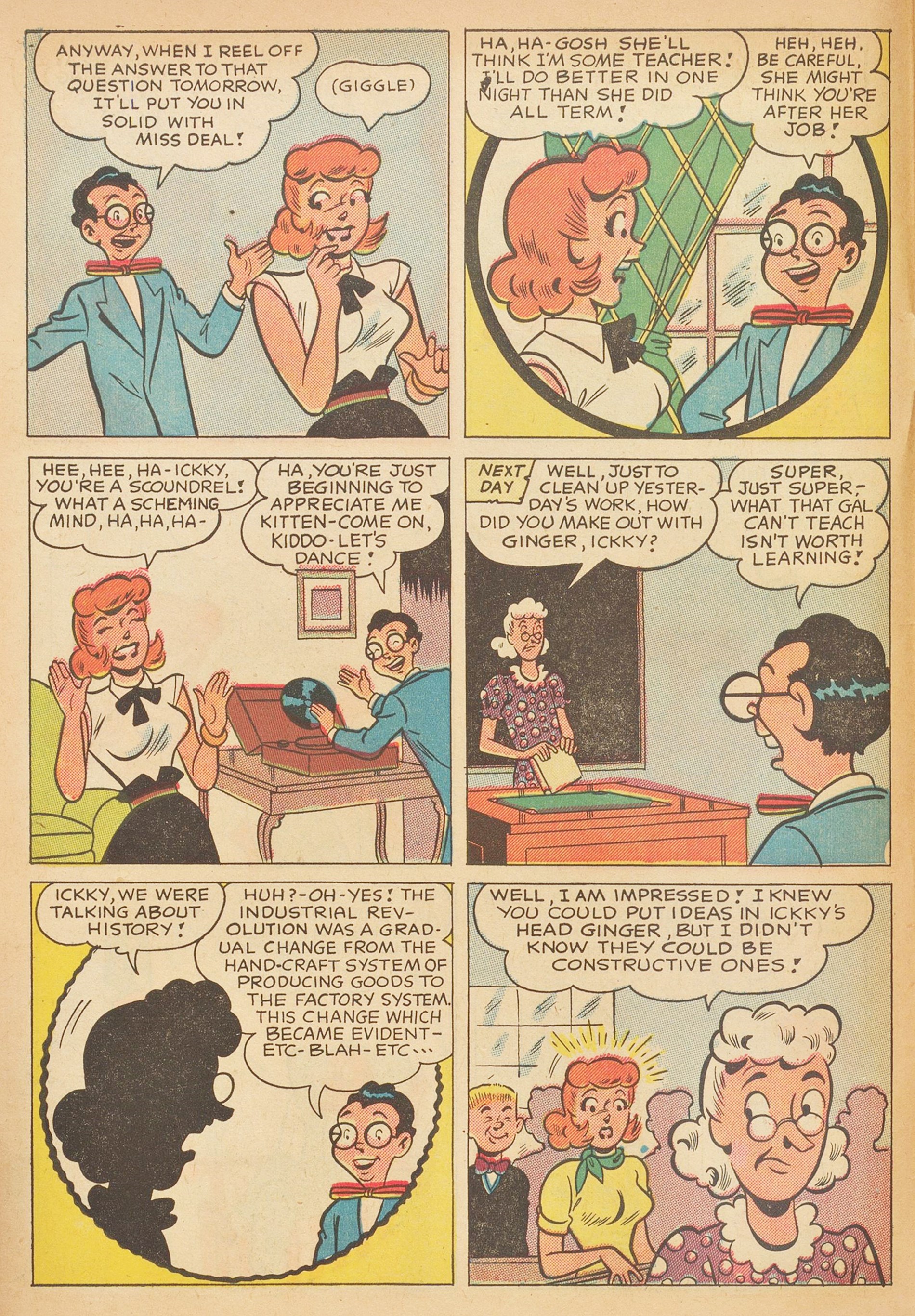 Read online Ginger comic -  Issue #5 - 6