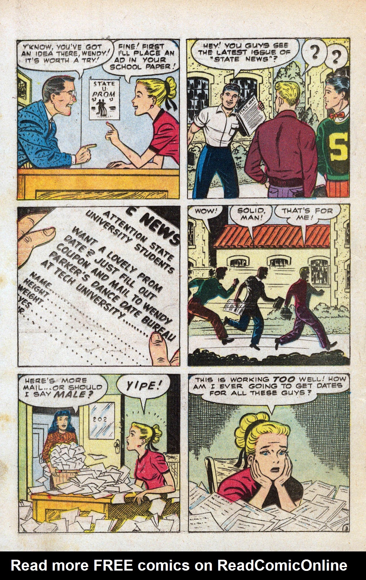 Read online Patsy and Hedy comic -  Issue #20 - 22