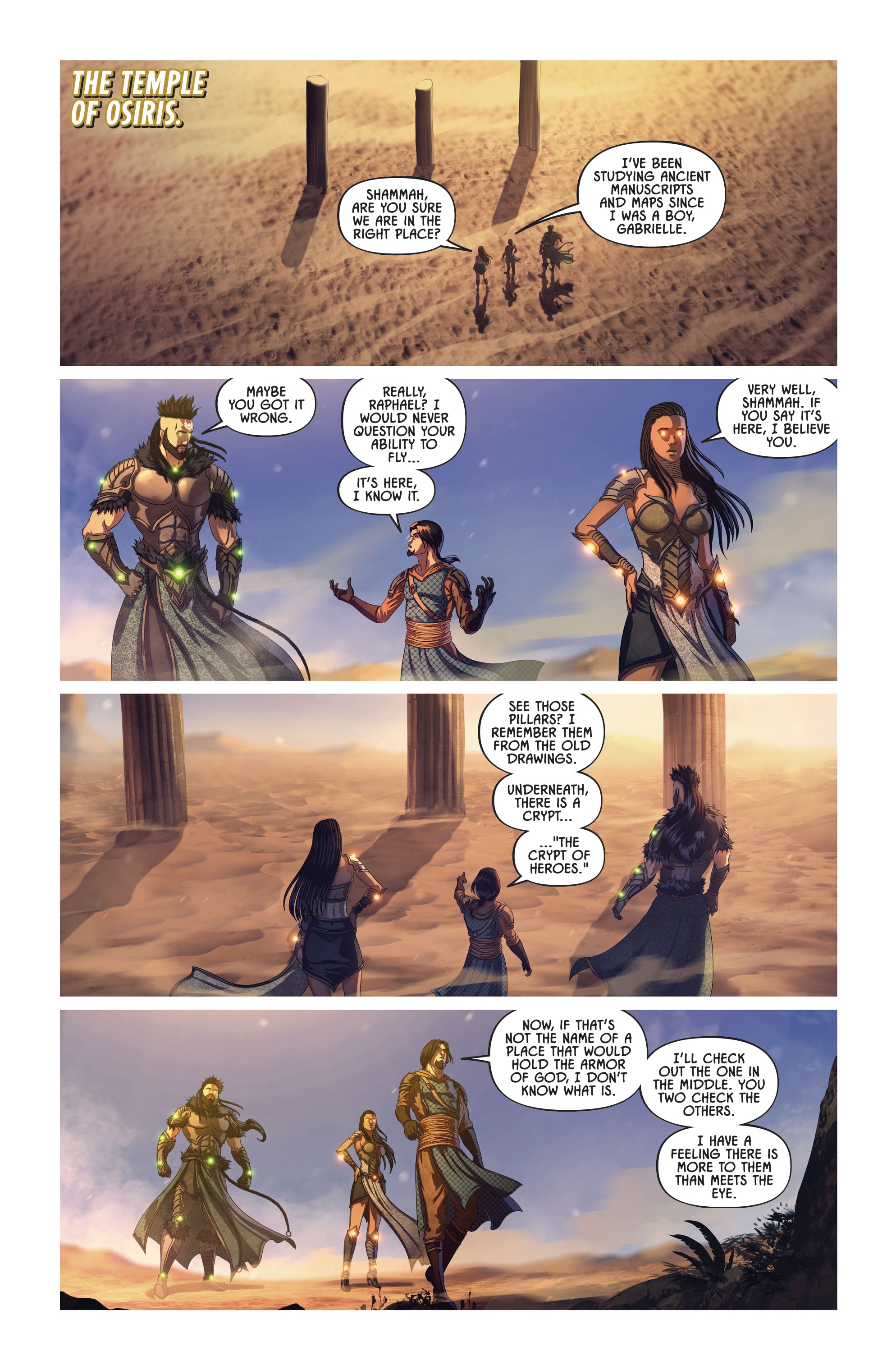 Read online Knights of the Golden Sun comic -  Issue #11 - 5