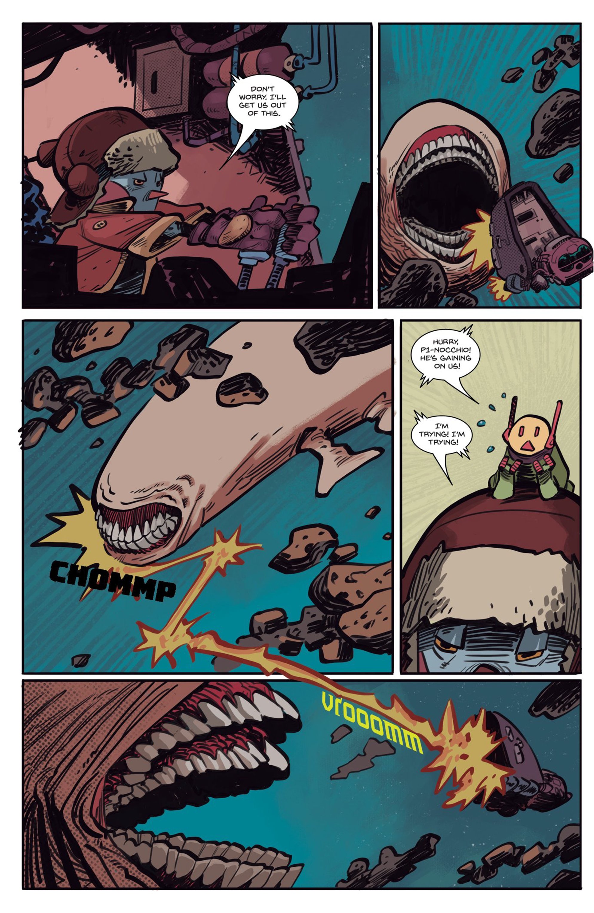 Read online Grimm Space P1-Nocchio comic -  Issue # Full - 25