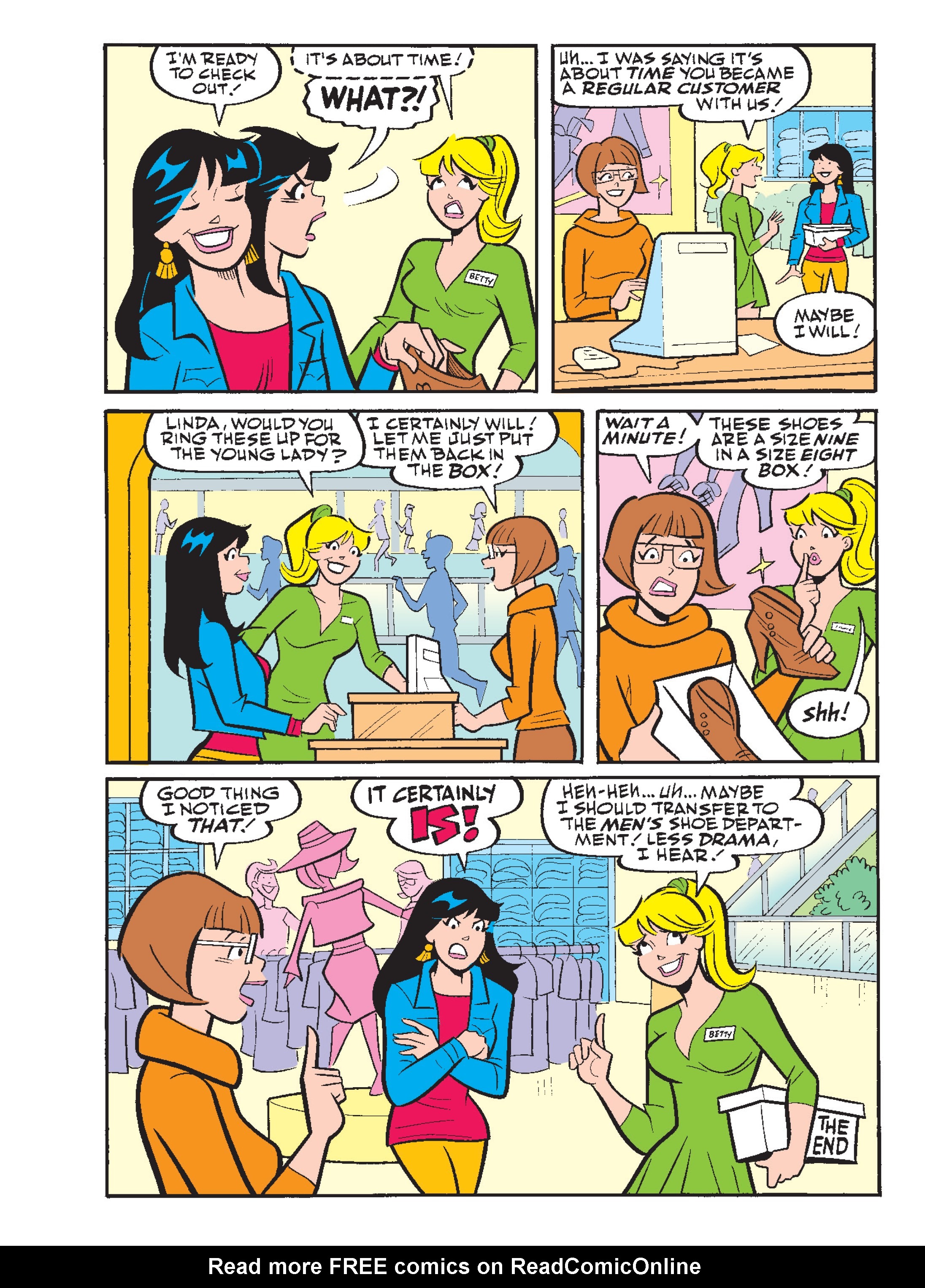 Read online Betty & Veronica Friends Double Digest comic -  Issue #265 - 6
