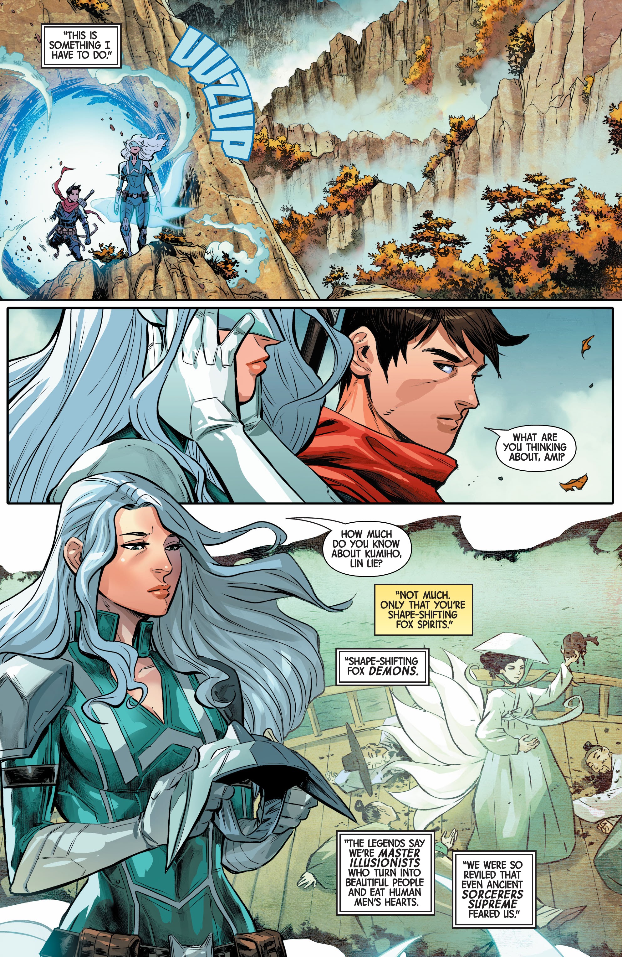 Read online Death of Doctor Strange: One-Shots comic -  Issue # White Fox - 13