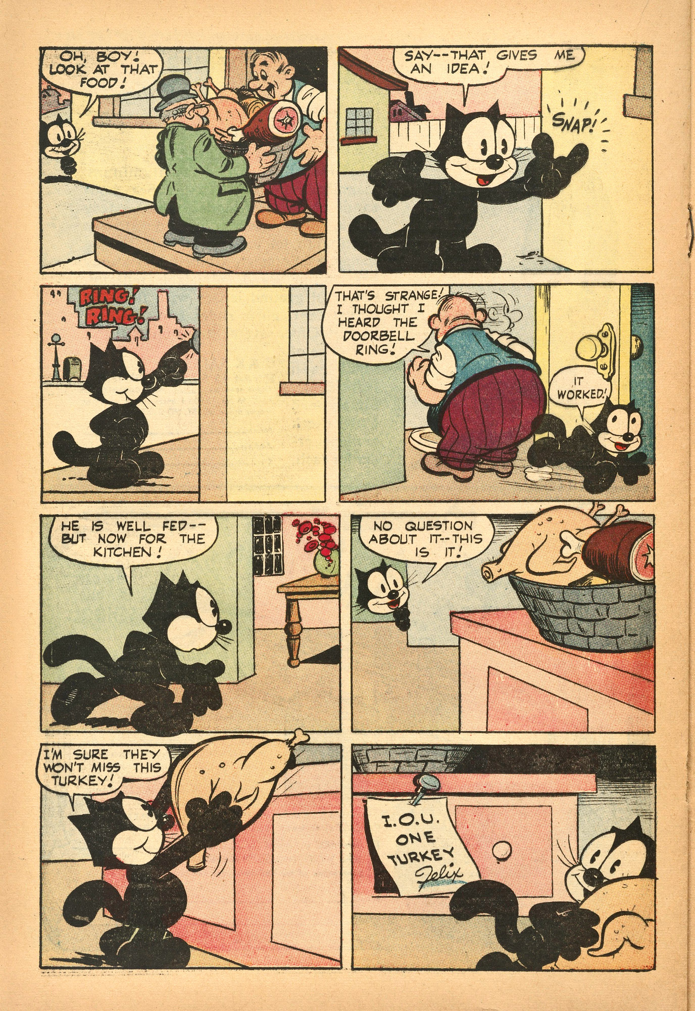 Read online Felix the Cat (1951) comic -  Issue #49 - 20