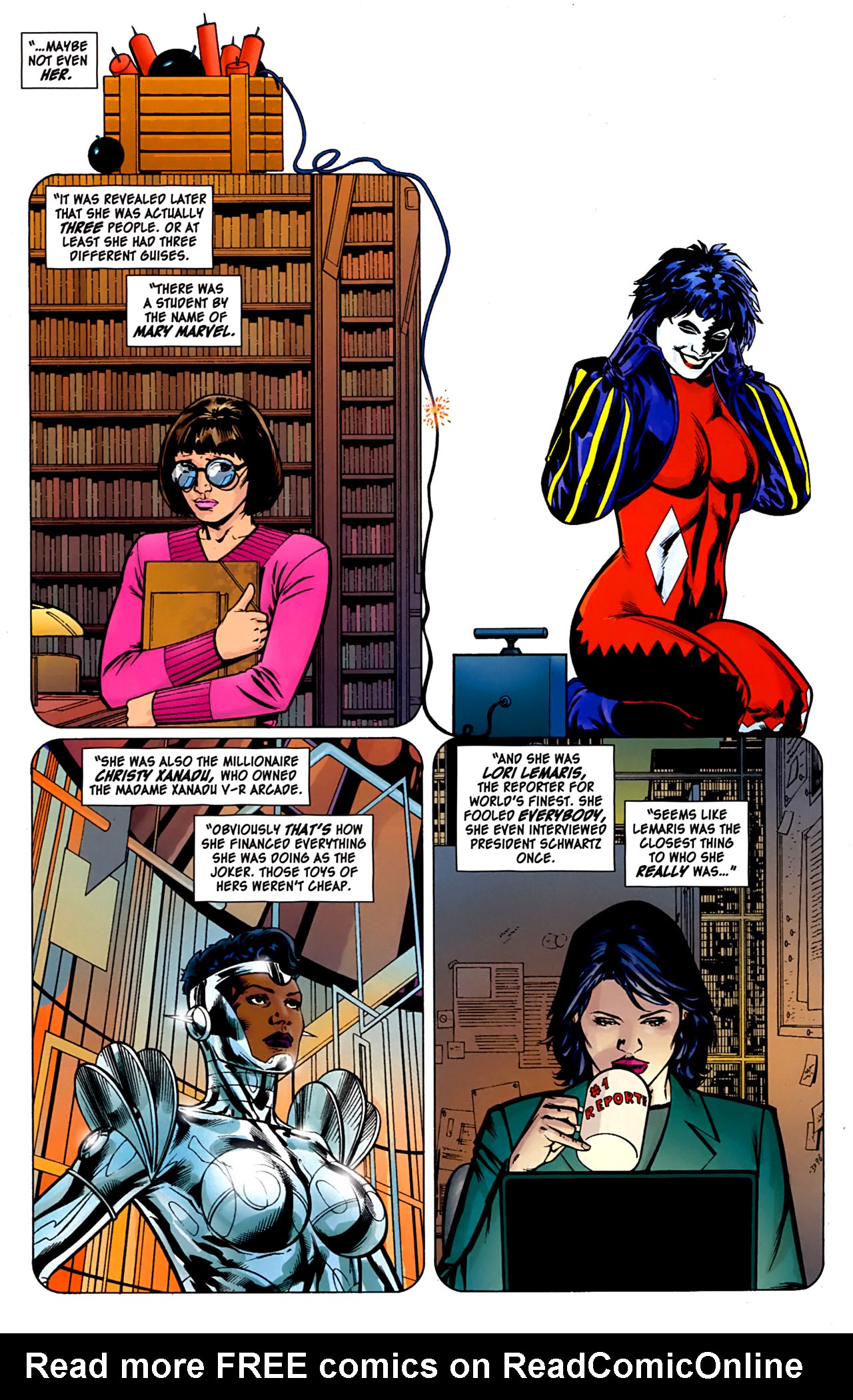 Read online Tangent: Superman's Reign comic -  Issue #5 - 21