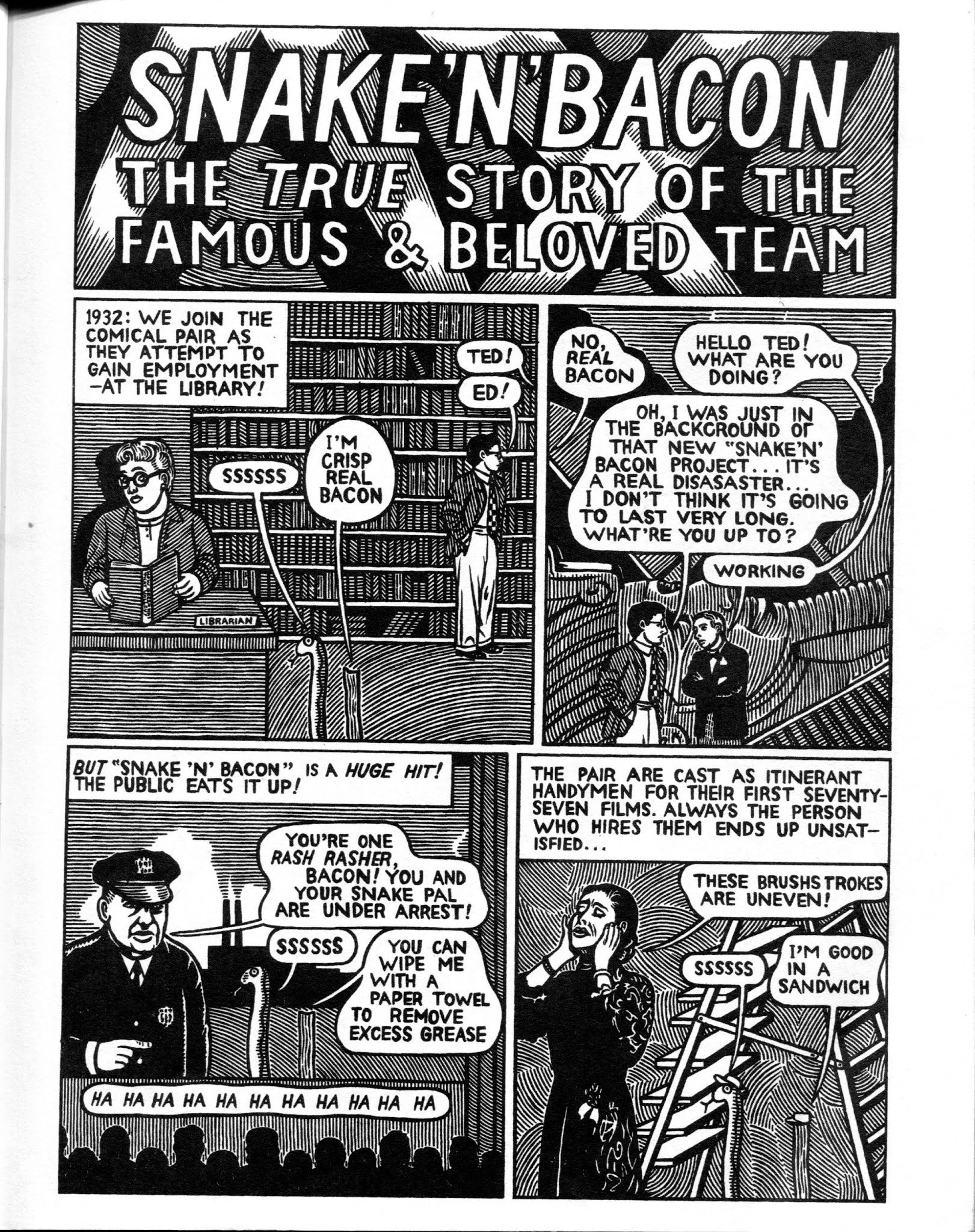 Read online Snake 'N' Bacon's Cartoon Cabaret comic -  Issue # TPB - 10