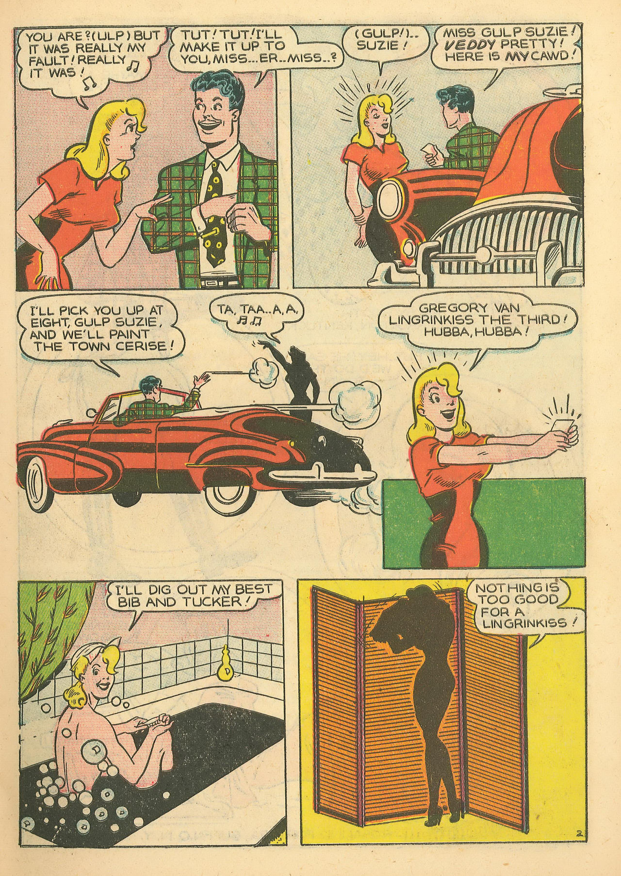Read online Suzie Comics comic -  Issue #60 - 13