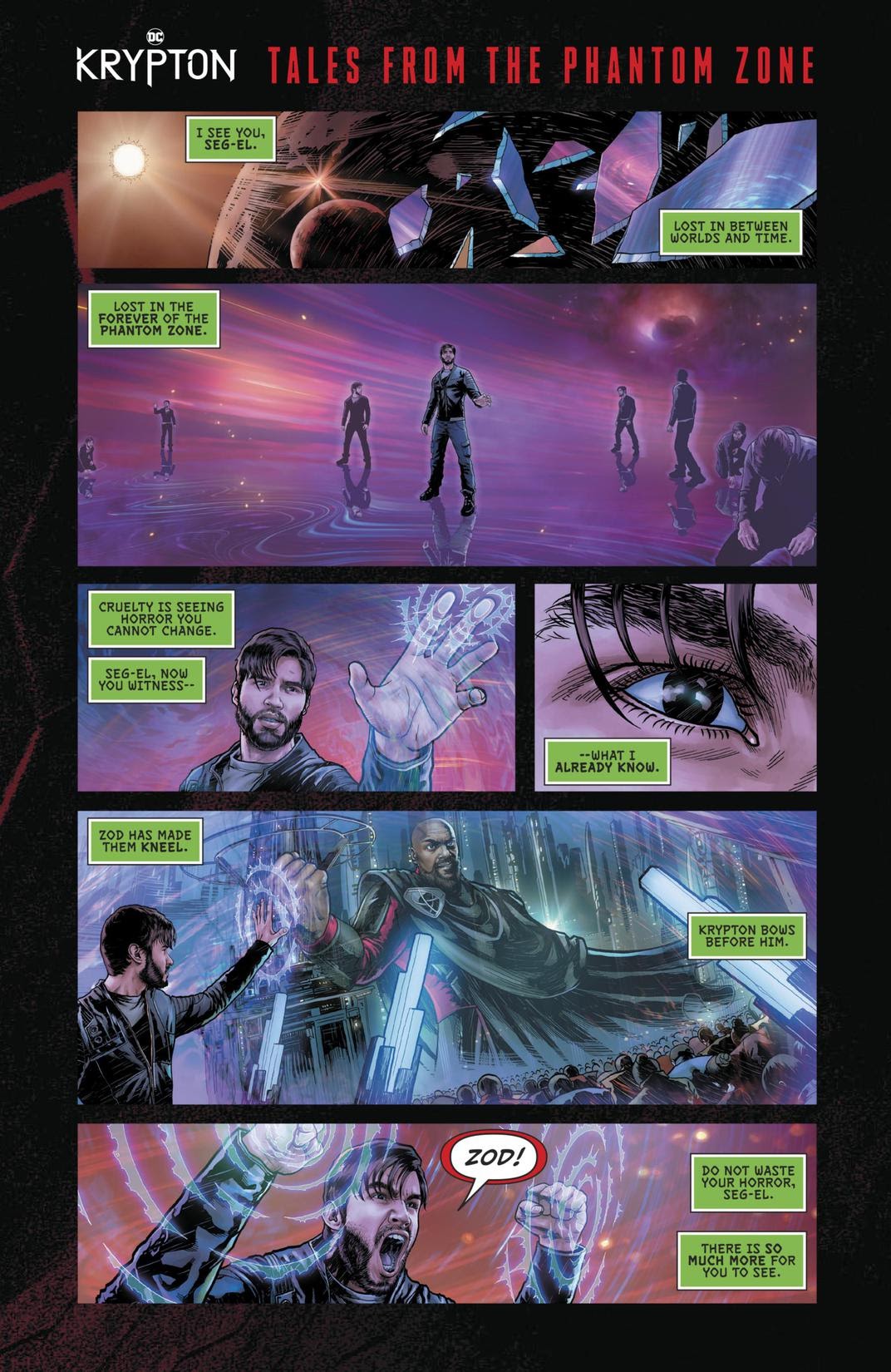 Read online Krypton: Tales from The Phantom Zone comic -  Issue # Full - 2