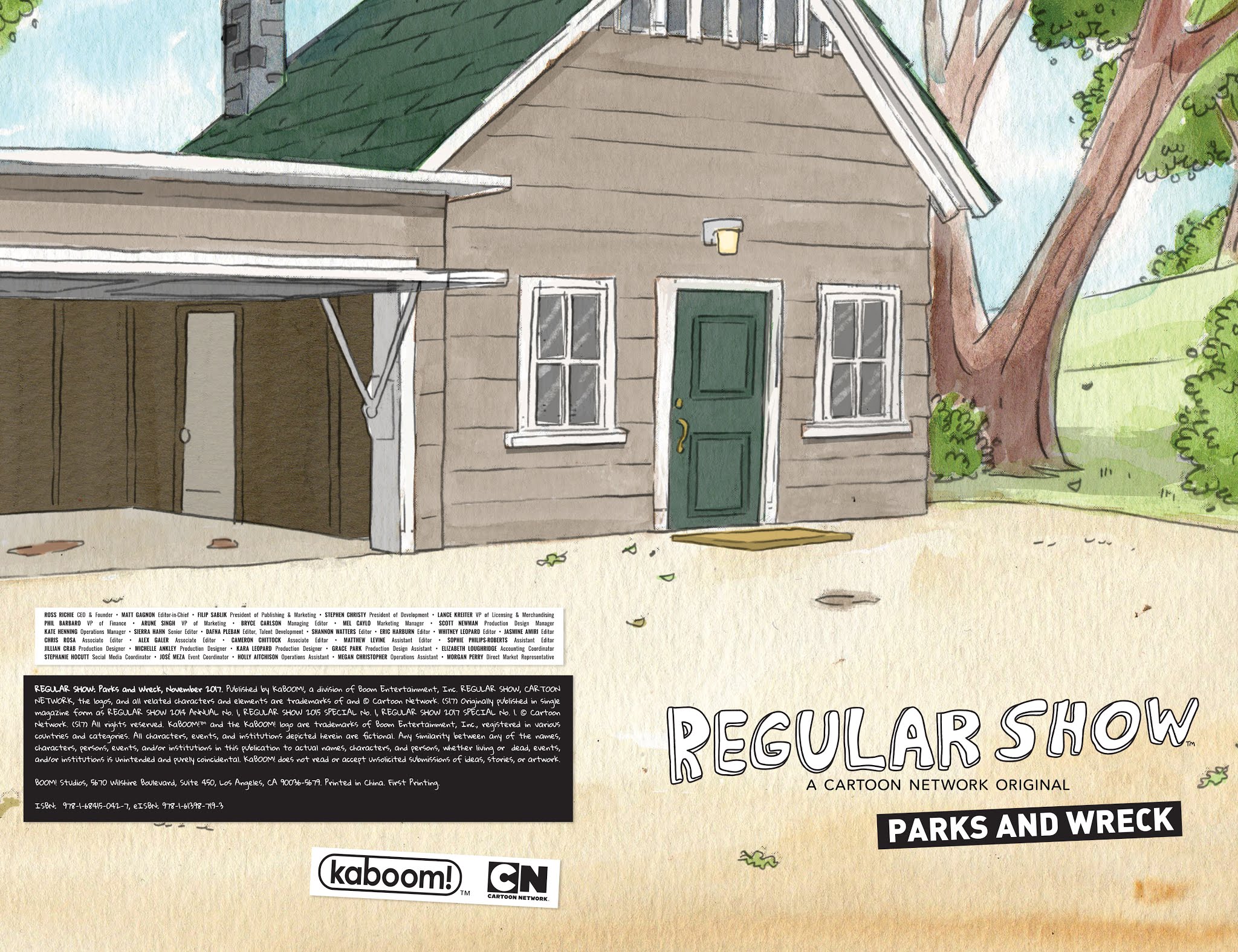 Read online Regular Show: Parks and Wreck comic -  Issue # TPB - 3