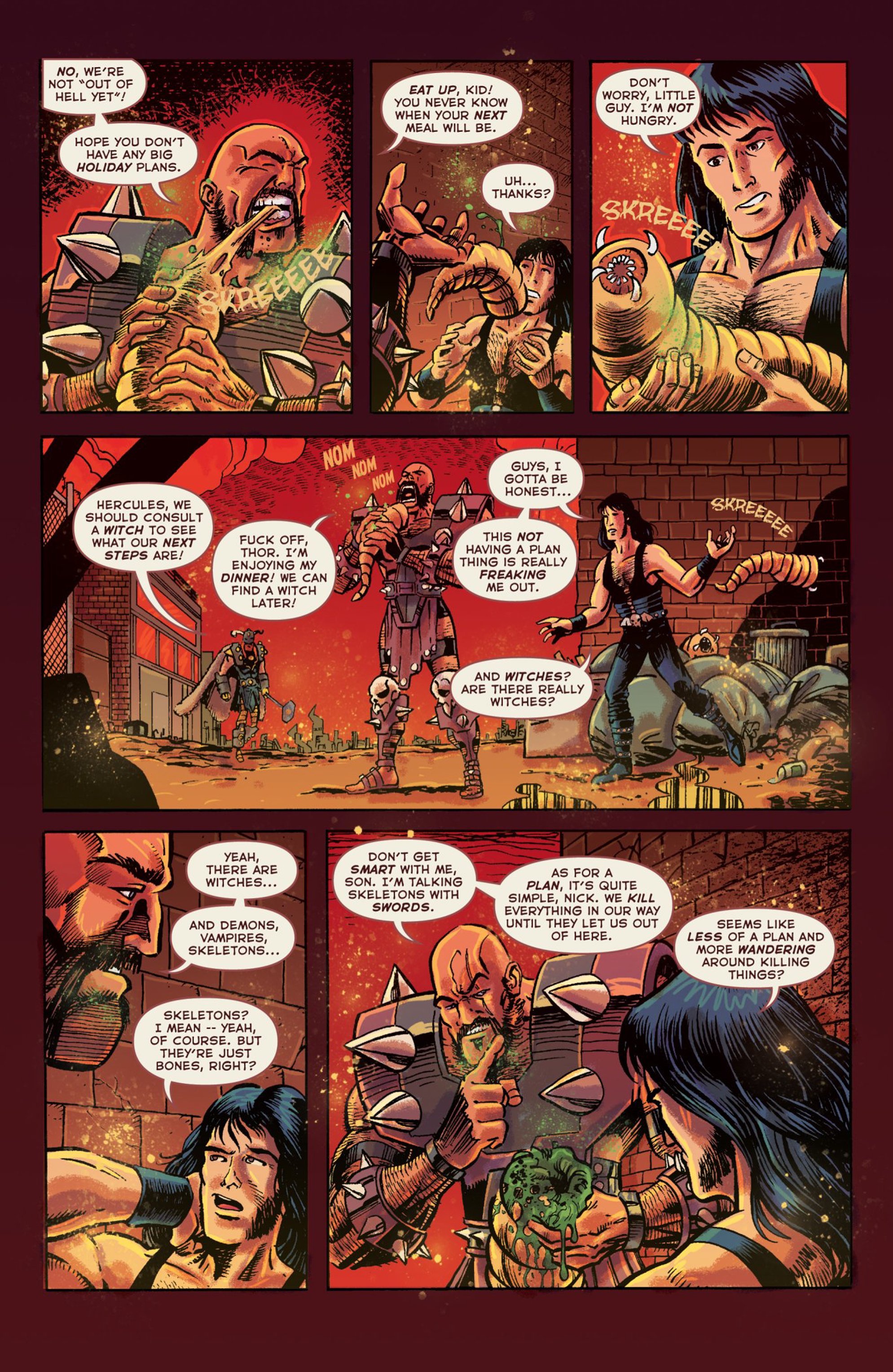Read online Gods of Brutality comic -  Issue # TPB - 30