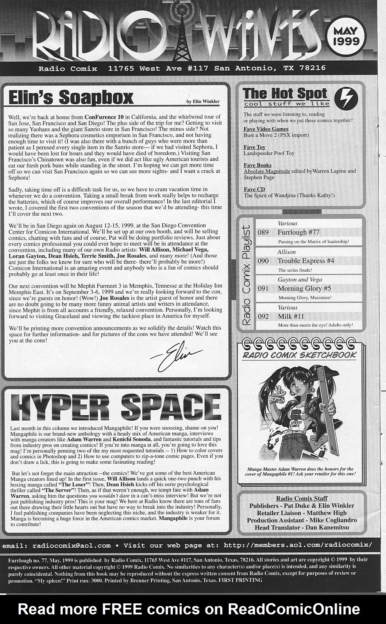 Read online Furrlough comic -  Issue #77 - 2