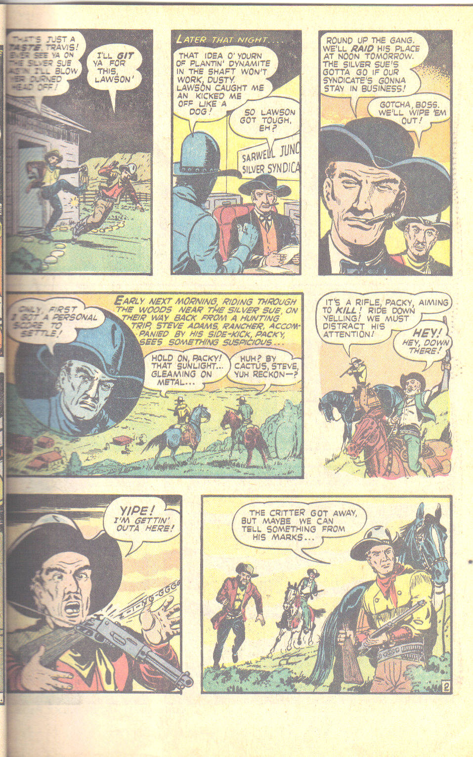 Read online Wild Western Action comic -  Issue #1 - 33
