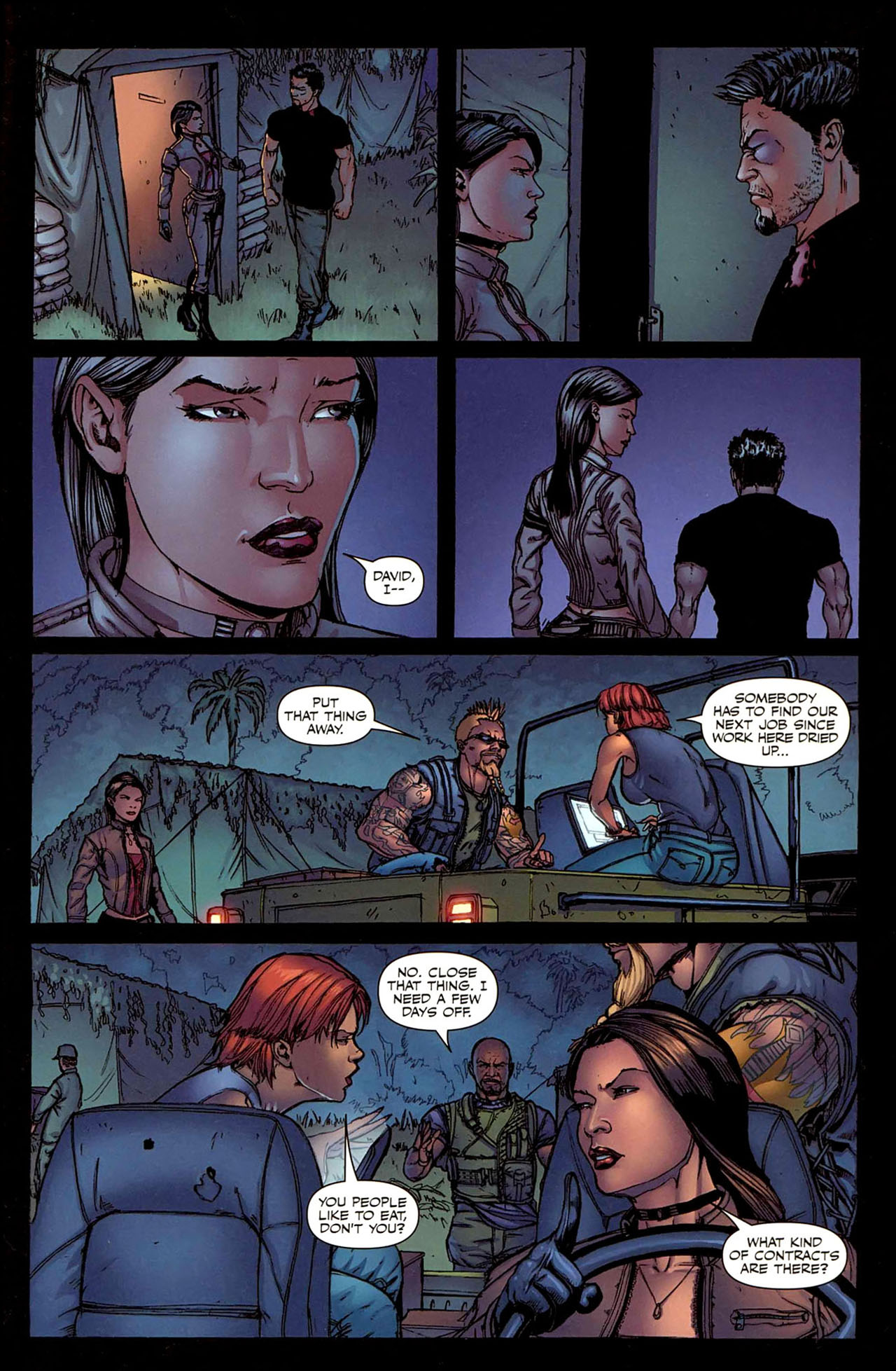 Read online Mercenaries comic -  Issue #3 - 22