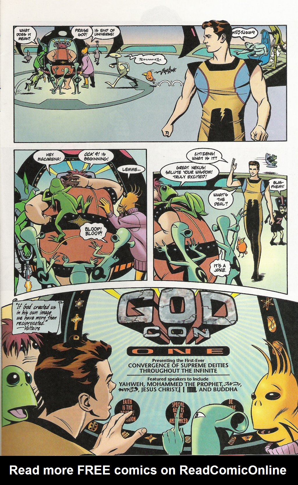 Read online Nexus: God Con comic -  Issue #1 - 3