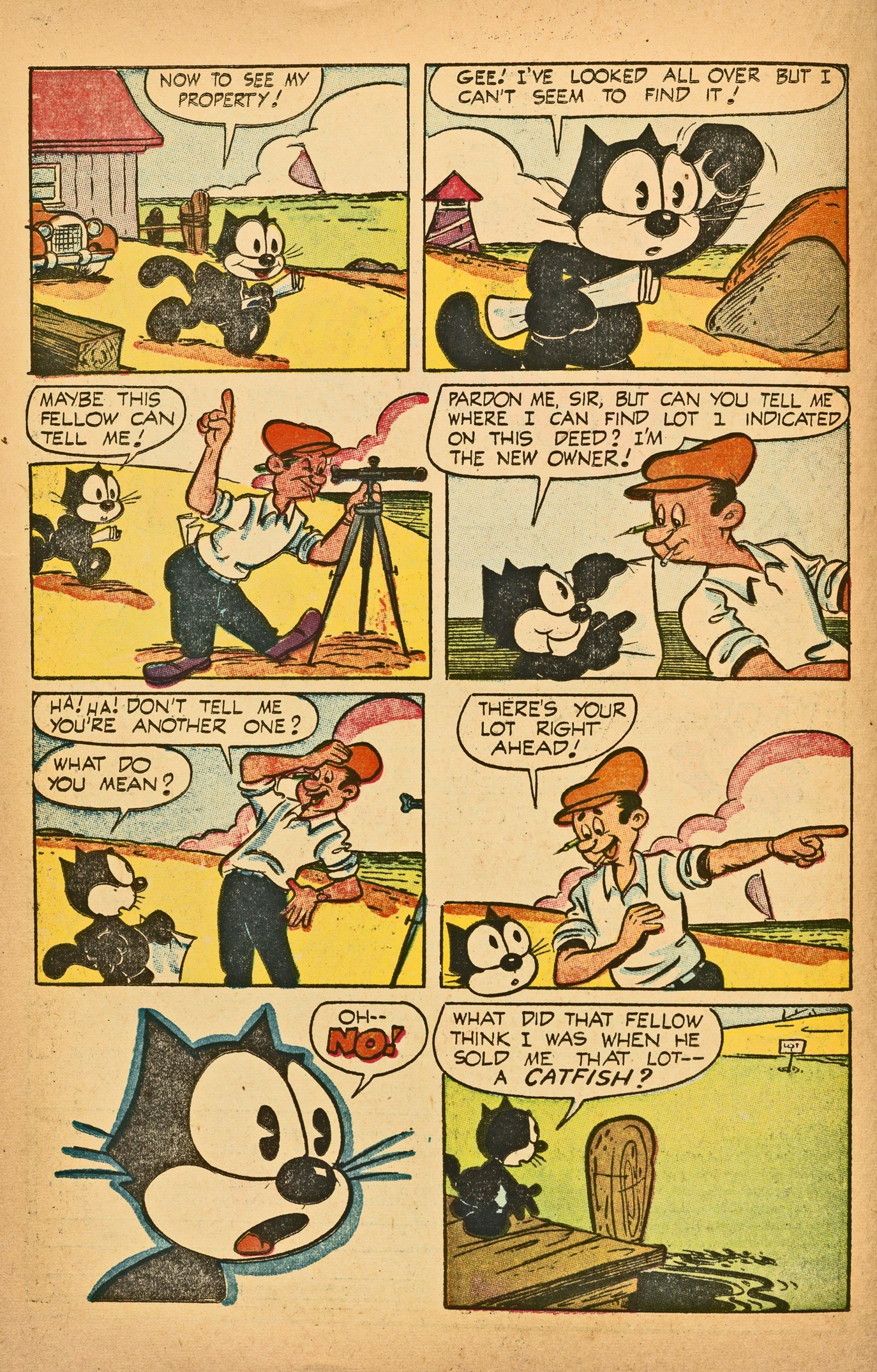 Read online Felix the Cat (1951) comic -  Issue #60 - 16