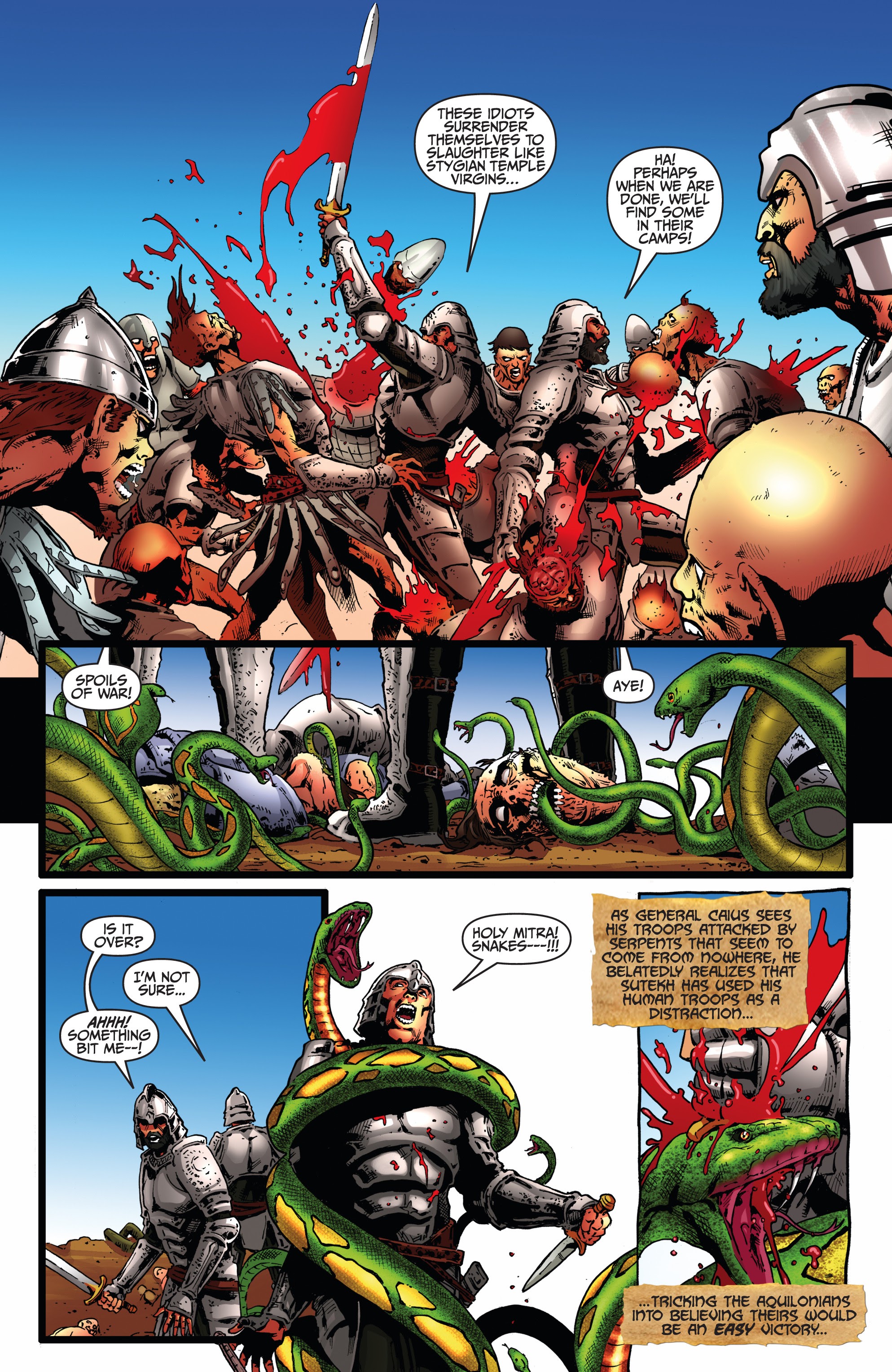 Read online Red Sonja: Vulture's Circle comic -  Issue # _TPB - 76