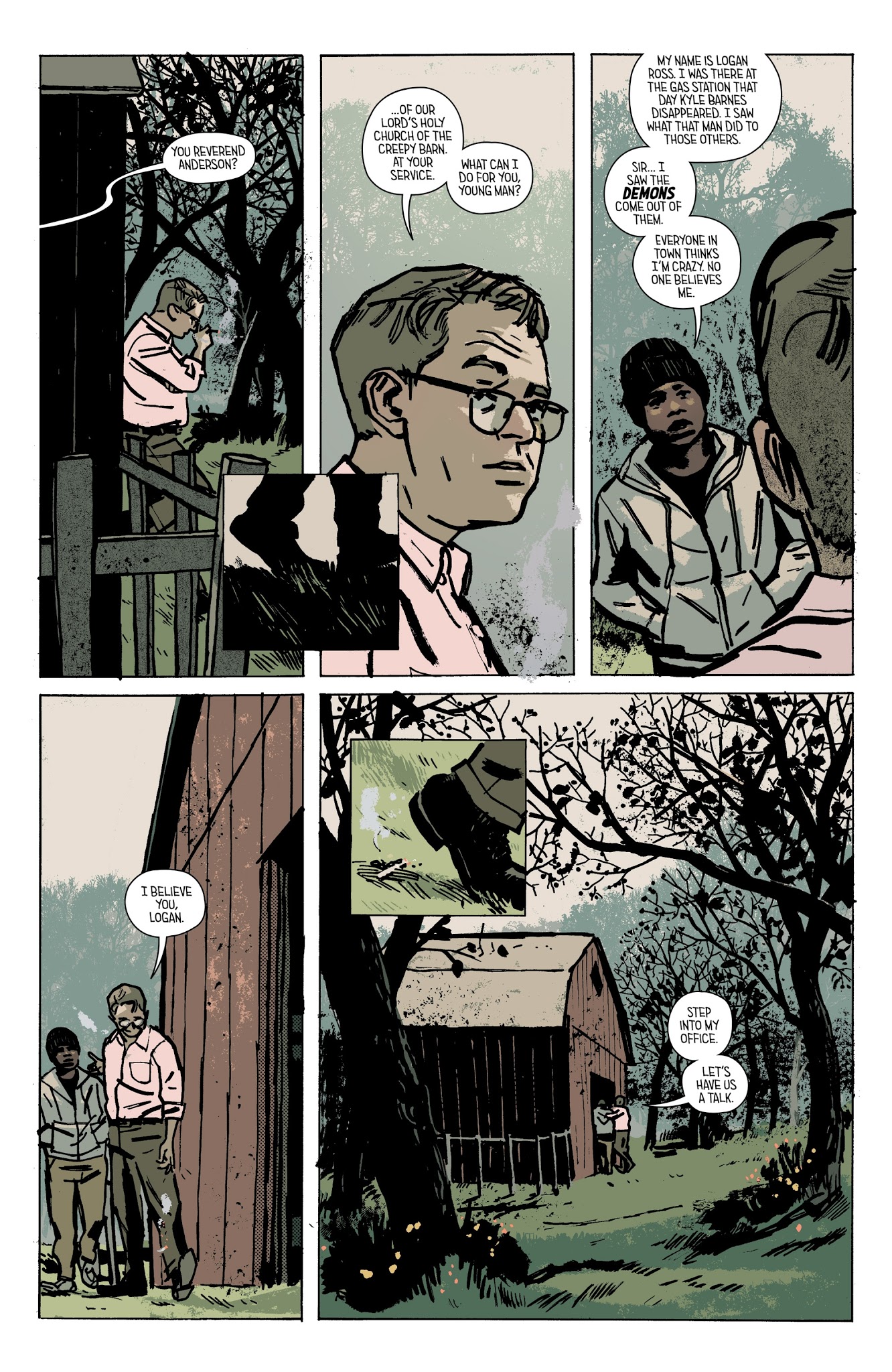 Read online Outcast by Kirkman & Azaceta comic -  Issue #29 - 9