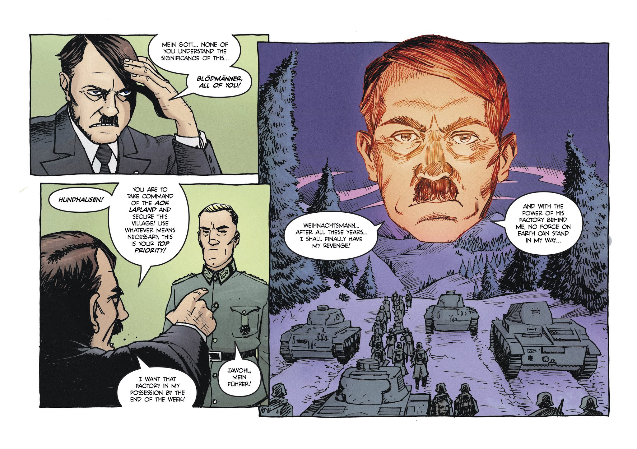 Read online Santa Claus vs. The Nazis comic -  Issue # TPB - 21
